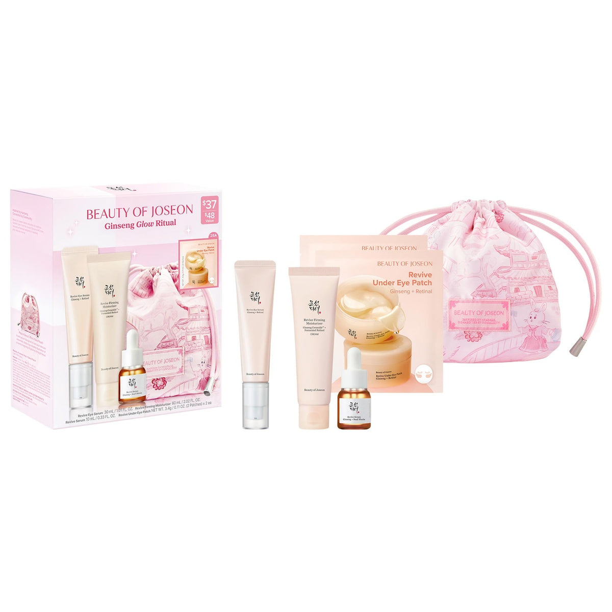 Set de Cuidado Ritual Ginseng Glow Reafirmante y Luminoso — Revive