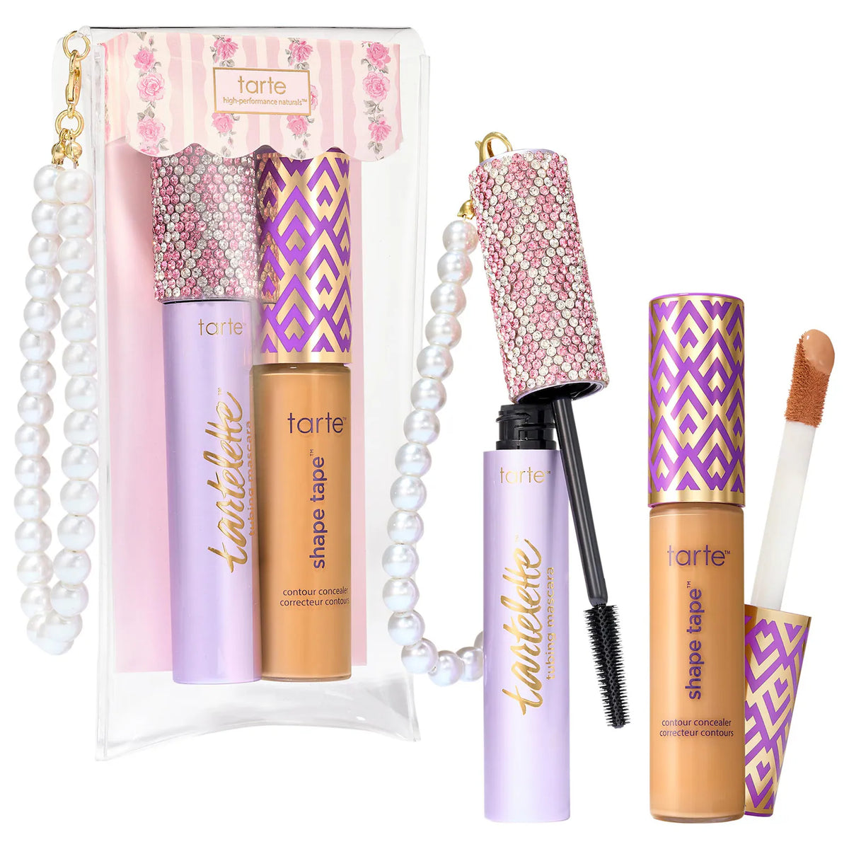 Set Corrector Shape Tape y Máscara Tubing Tartelette — Spotted: Icons — Tarte — 35N - Medio