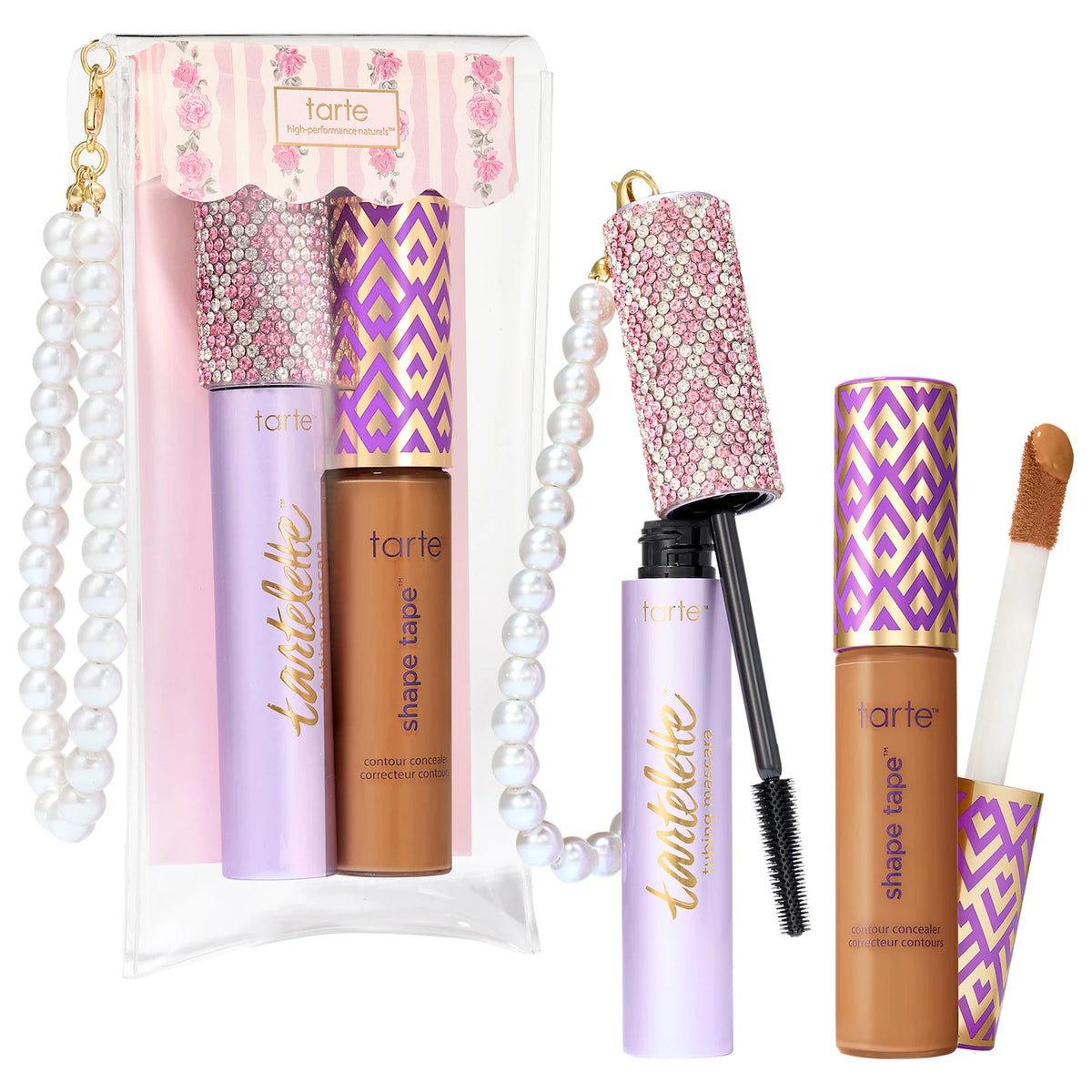 Set Corrector Shape Tape y Máscara Tubing Tartelette — Spotted: Icons — Tarte — 47S - Bronceado-profundo arena