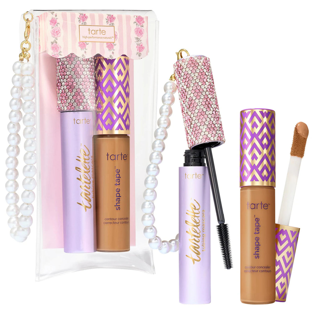 Set Corrector Shape Tape y Máscara Tubing Tartelette — Spotted: Icons — Tarte — 42S - Bronceado arena