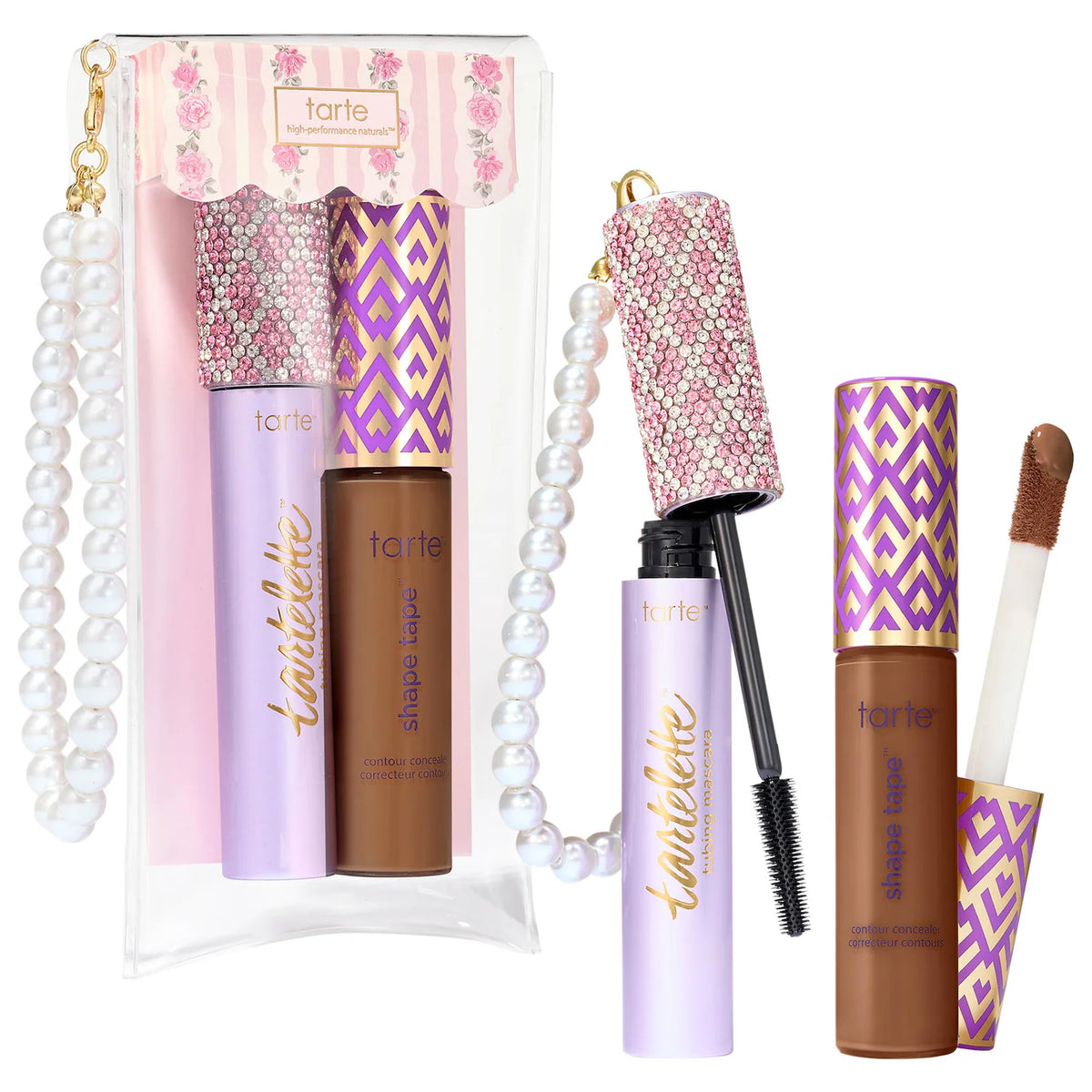 Set Corrector Shape Tape y Máscara Tubing Tartelette — Spotted: Icons — Tarte — 53N - Profundo