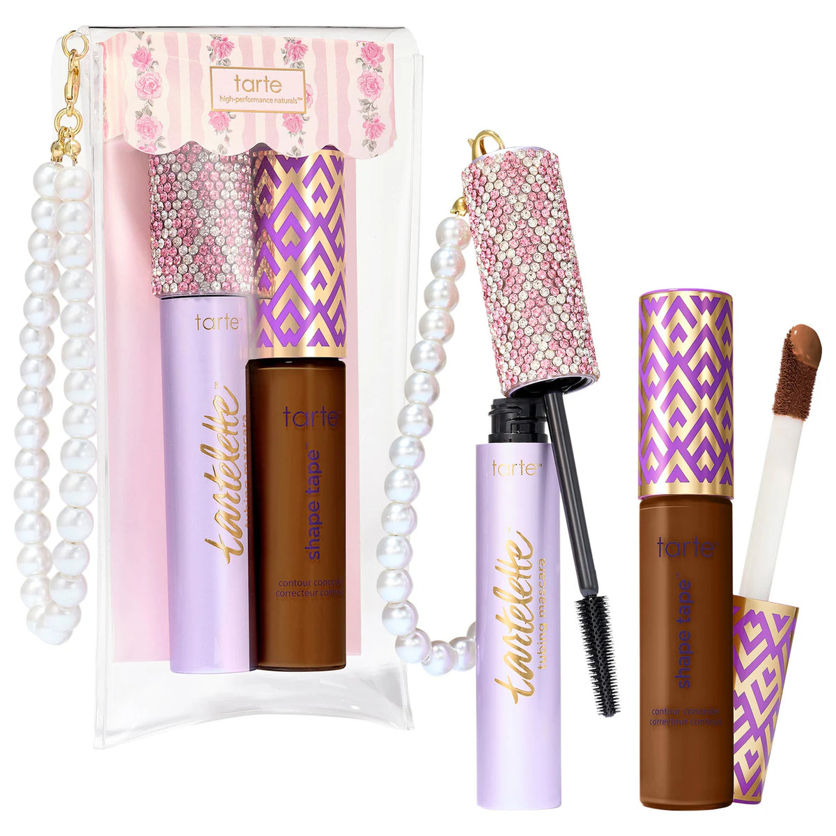 Set Corrector Shape Tape y Máscara Tubing Tartelette — Spotted: Icons — Tarte — 57S - Intenso arena
