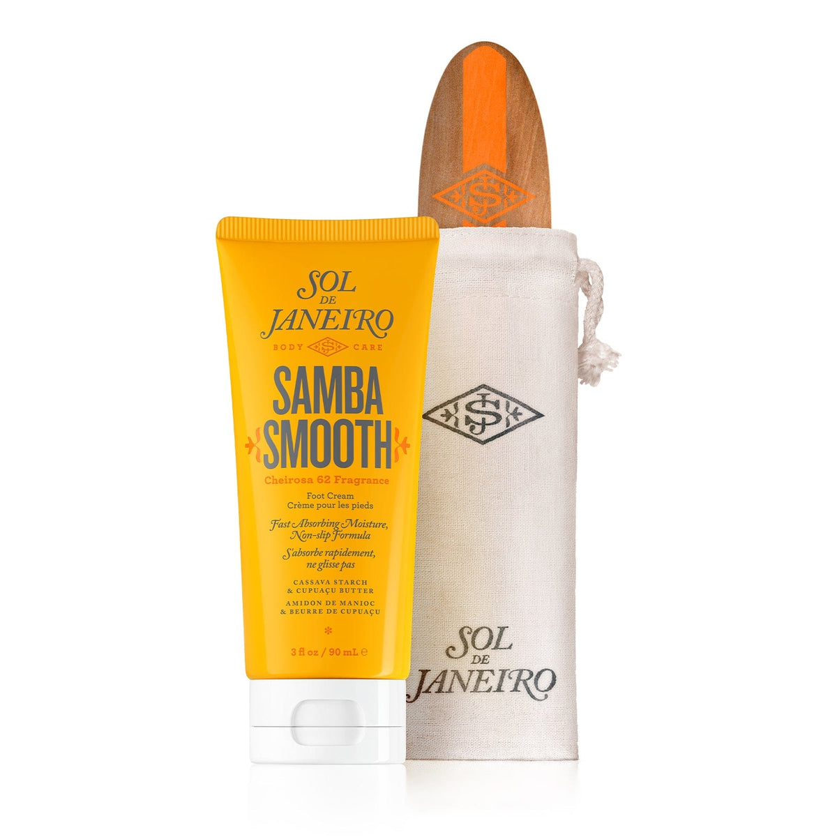 Set de Cuidado de Pies Samba en 2 Pasos Cheirosa 62 Sol de Janeiro