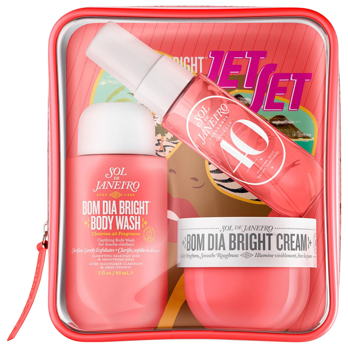 Set de Viaje Brazilian Bom Dia Bright — Sol de Janeiro (Sephora)