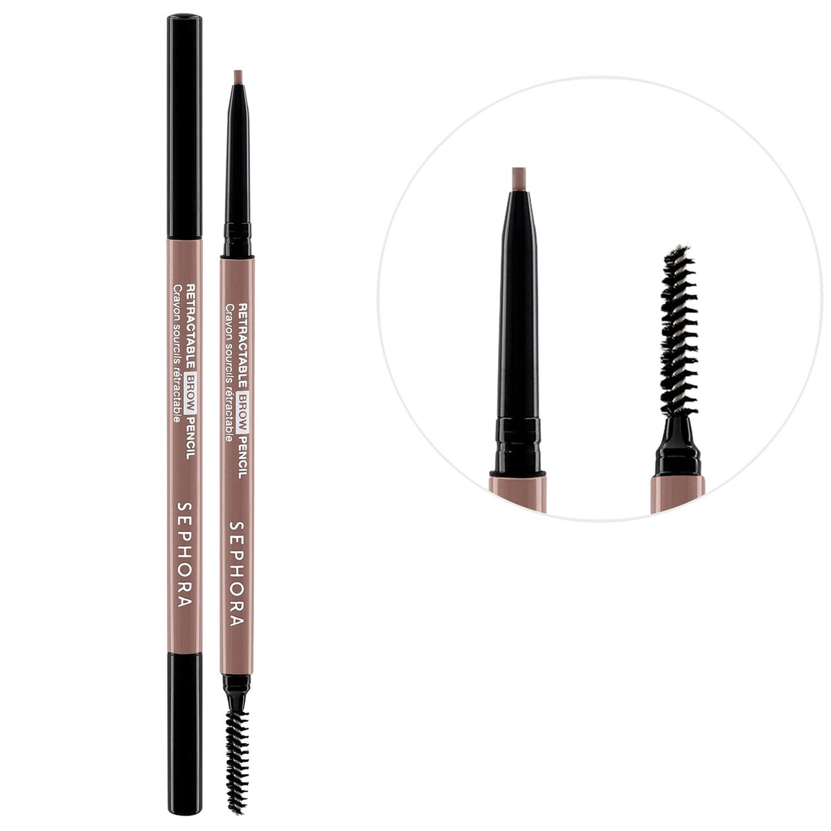 Lápiz de Cejas Retráctil Waterproof Retractable EyeBrow Pencil — Sephora Collection