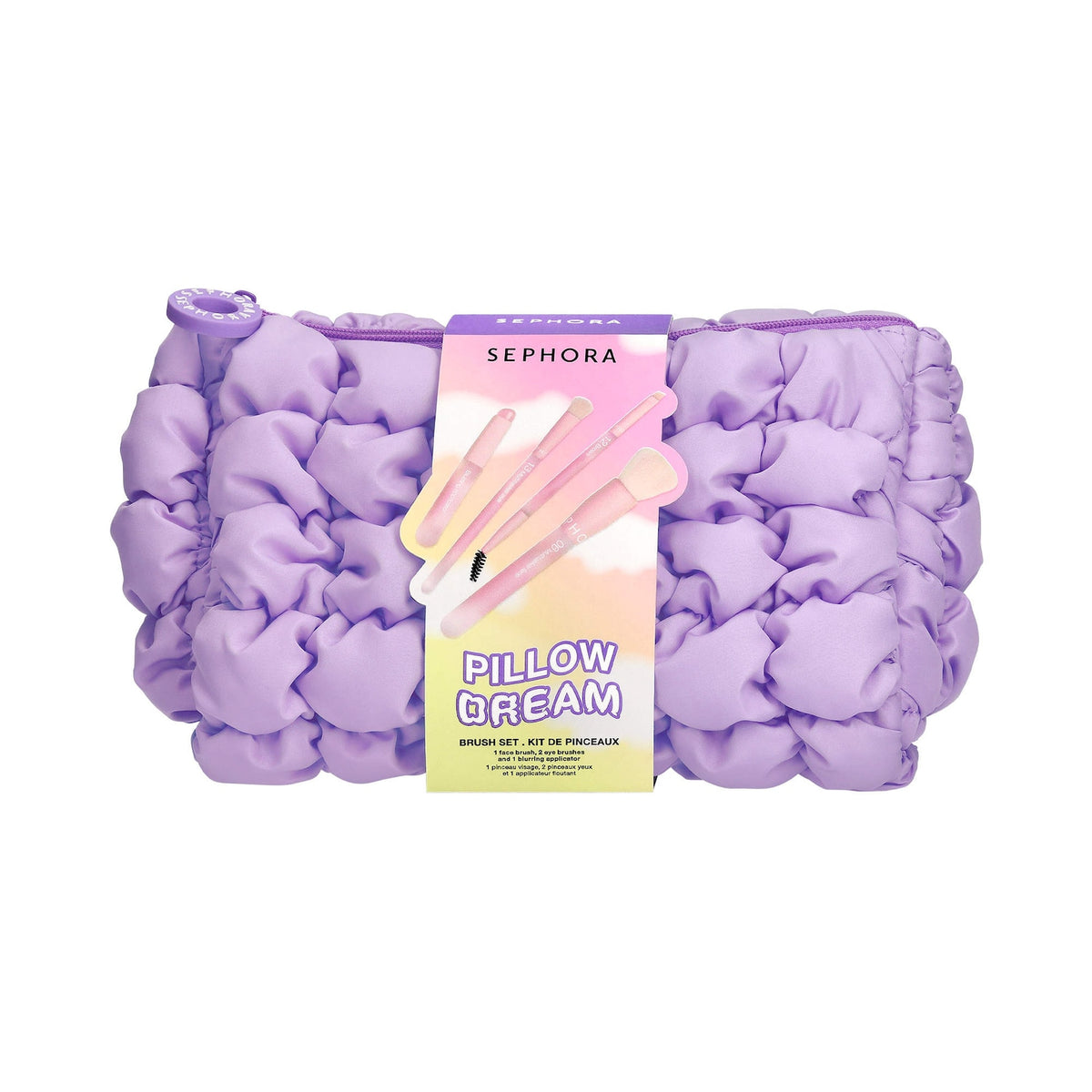 Set de Brochas Rostro y Ojos Pillow Dream (Edición Limitada) — Sephora Collection