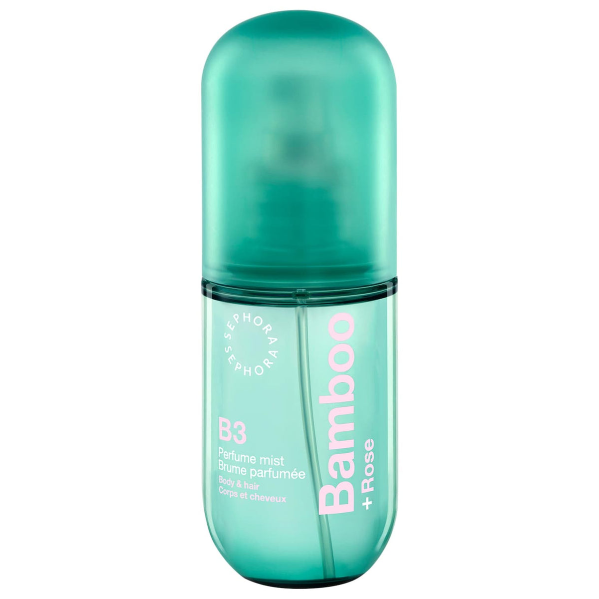 Bruma Perfumada para Cuerpo y Cabello Bamboo + Rose — Sephora Collection