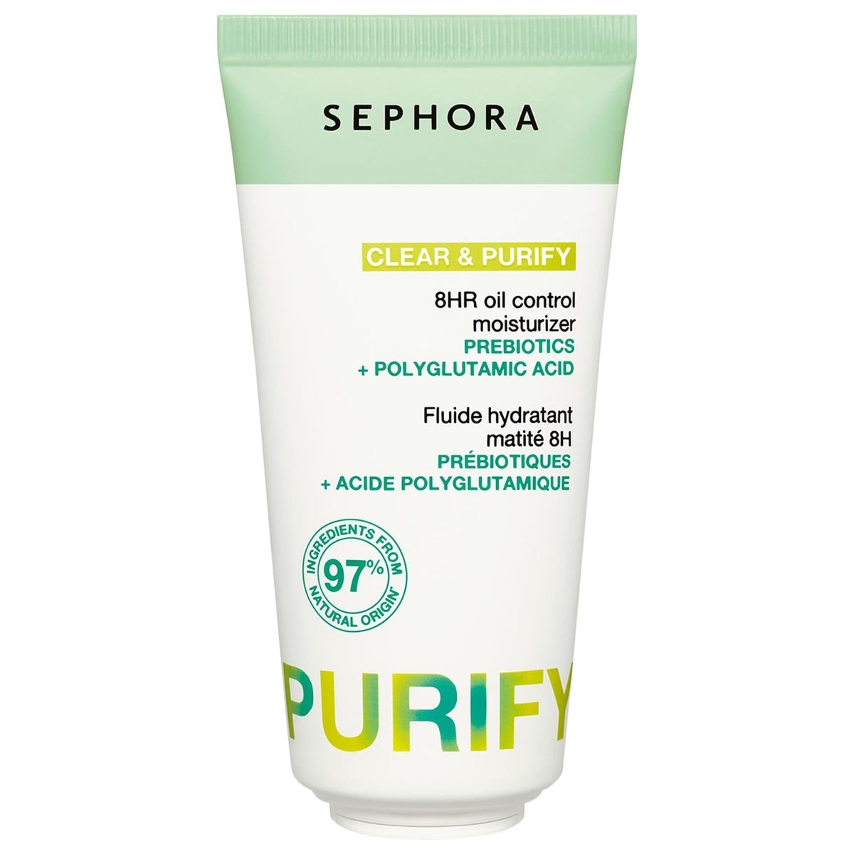 Hidratante Control de Grasa 8 Horas con Prebióticos y Ácido Poliglutámico — Sephora Collection