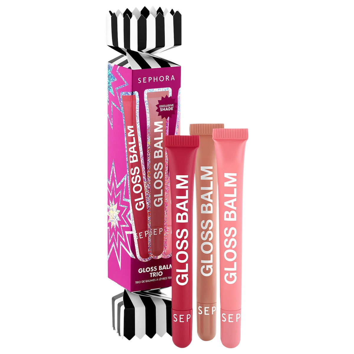 Set Trío de Bálsamos Labiales con Color Gloss Balm (Edición Limitada) — Sephora Collection