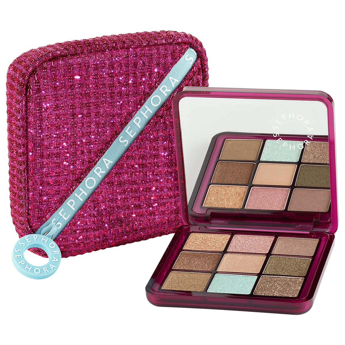 Paleta de Sombras Satinadas y Shimmer All That Glimmers (Edición Limitada) — Sephora Collection