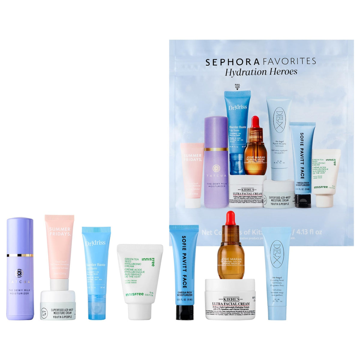 Set de Hidratantes Faciales Hydration Heroes — Sephora Favorites