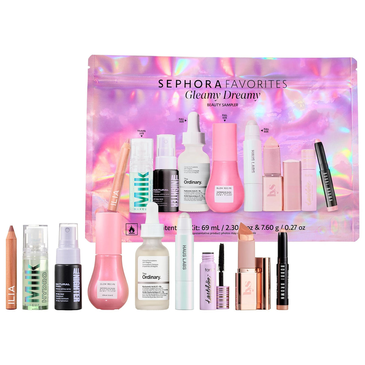 Set de Maquillaje y Skincare Gleamy Dreamy — Sephora Favorites