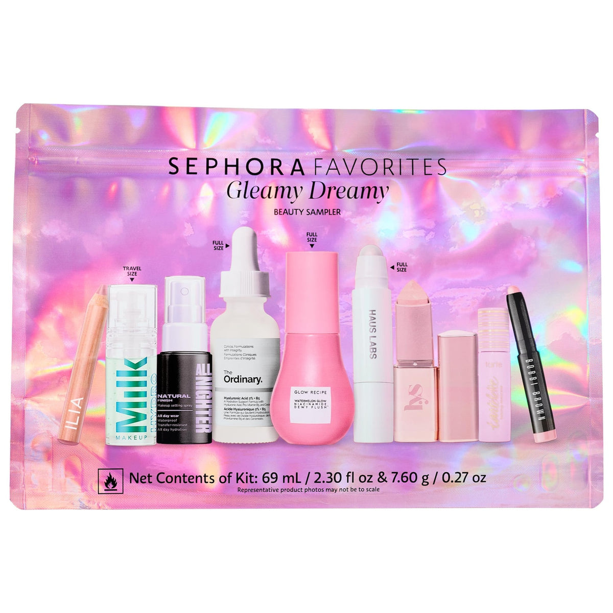Set de Maquillaje y Skincare Gleamy Dreamy — Sephora Favorites