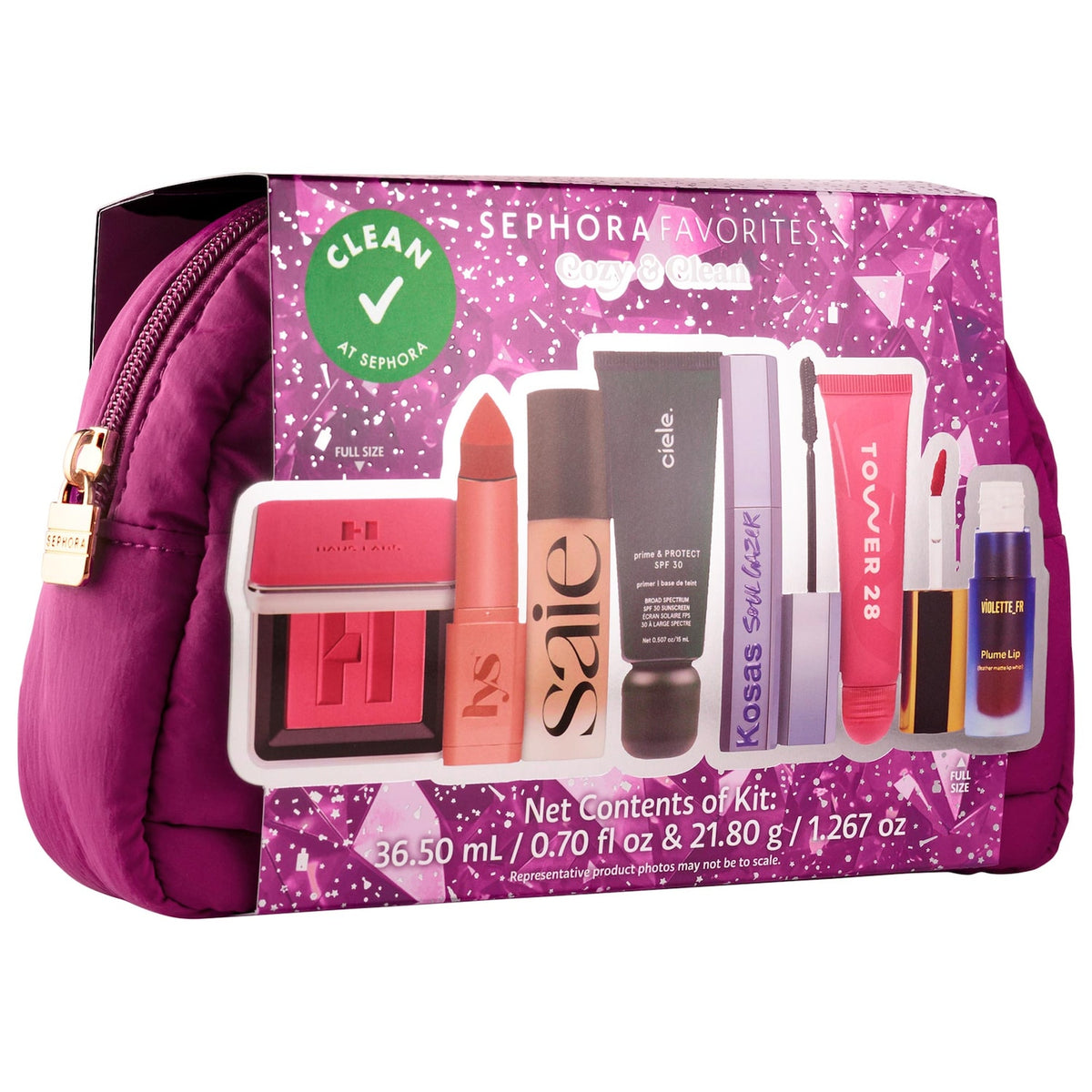 Set de Maquillaje Clean Cozy & Clean — Sephora Favorites