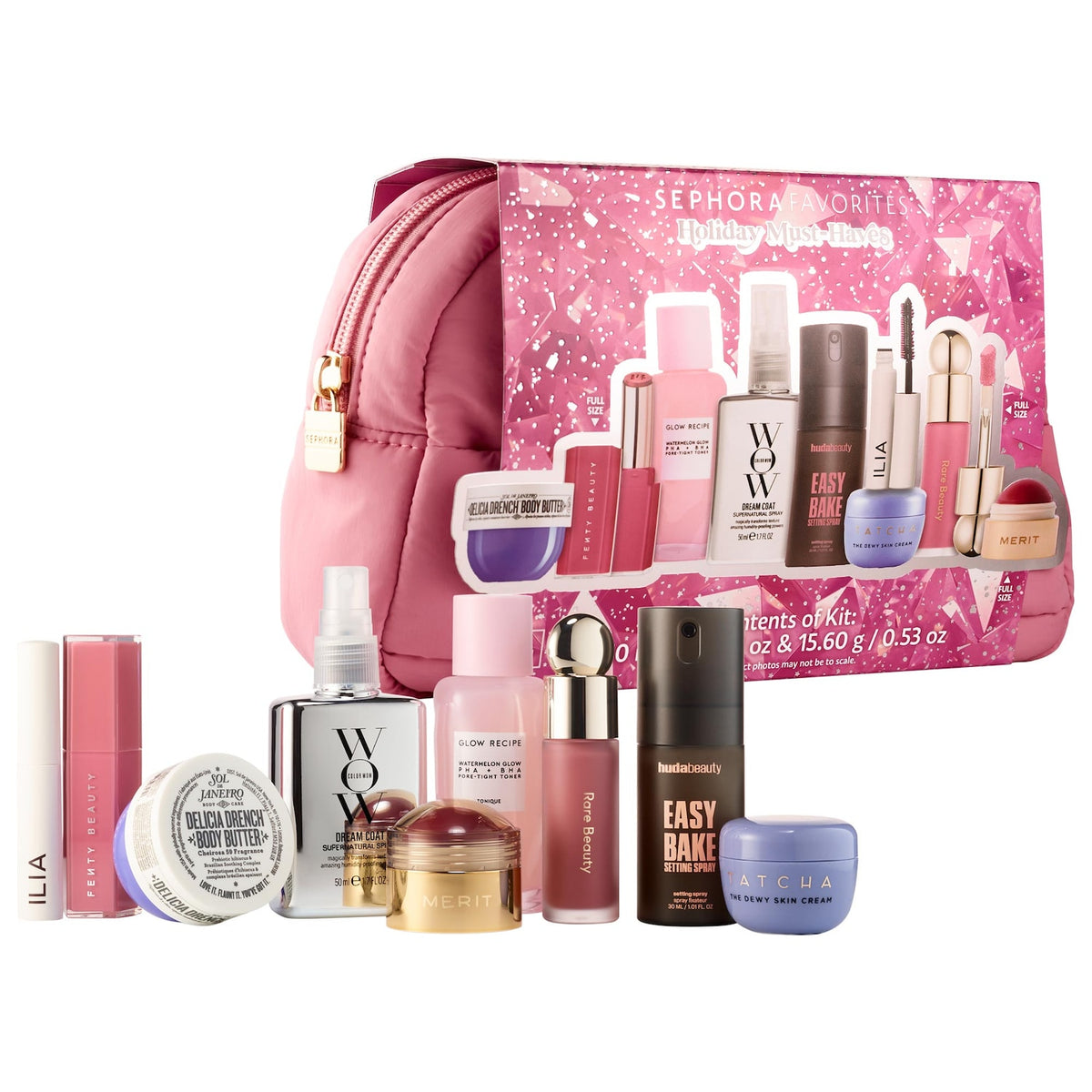 Set de Maquillaje y Skincare Holiday Must-Haves — Sephora Favorites