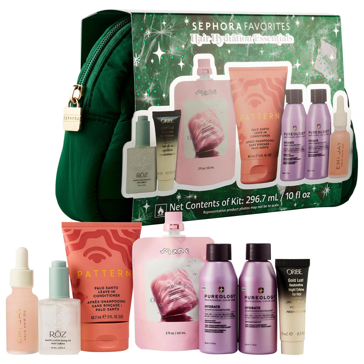 Set de Hidratación Capilar Hair Hydration Essentials — Sephora Favorites