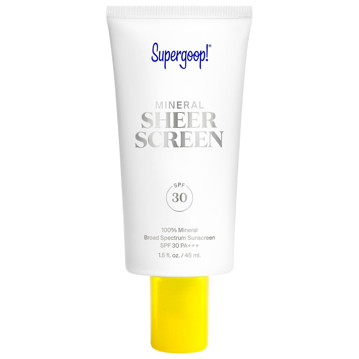 Protector Solar Mineral Sheerscreen SPF 30 — Supergoop!
