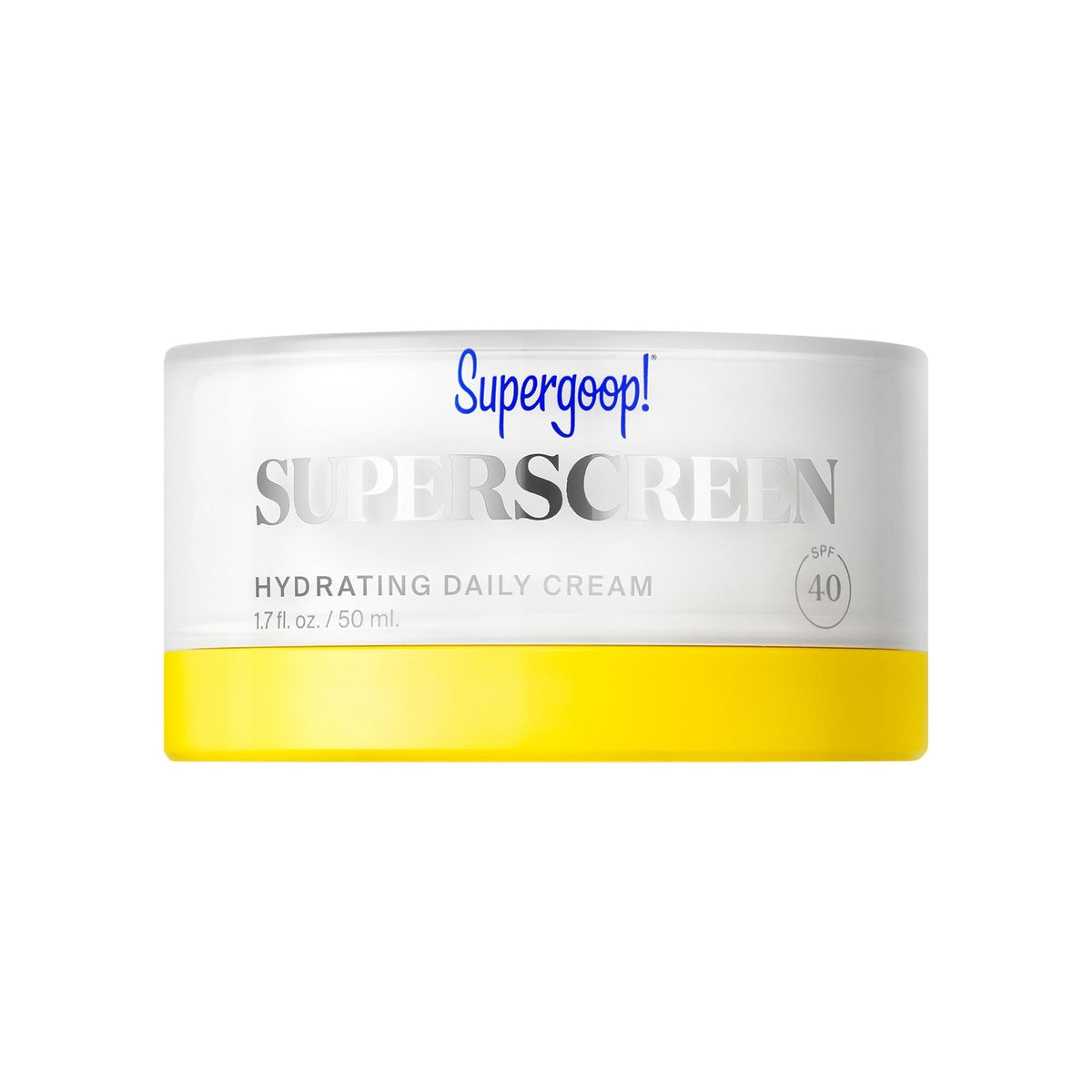 Crema Hidratante con Protección Superscreen SPF 40 — Supergoop!
