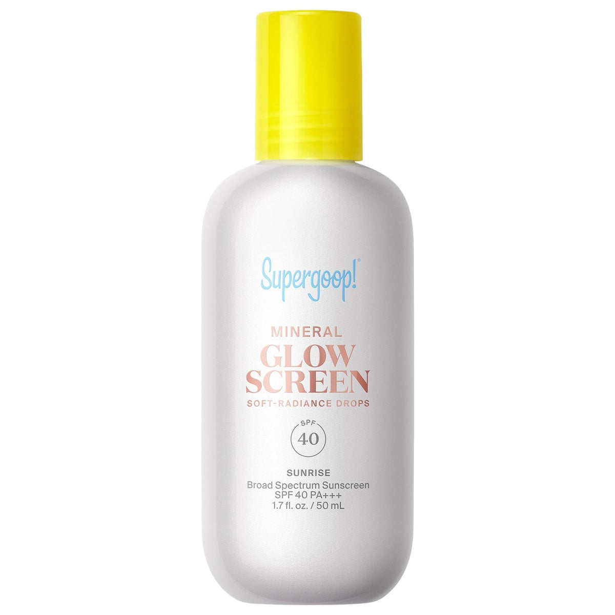 Gotas Iluminadoras Minerales Glowscreen Soft-Radiance SPF 40 — Supergoop!