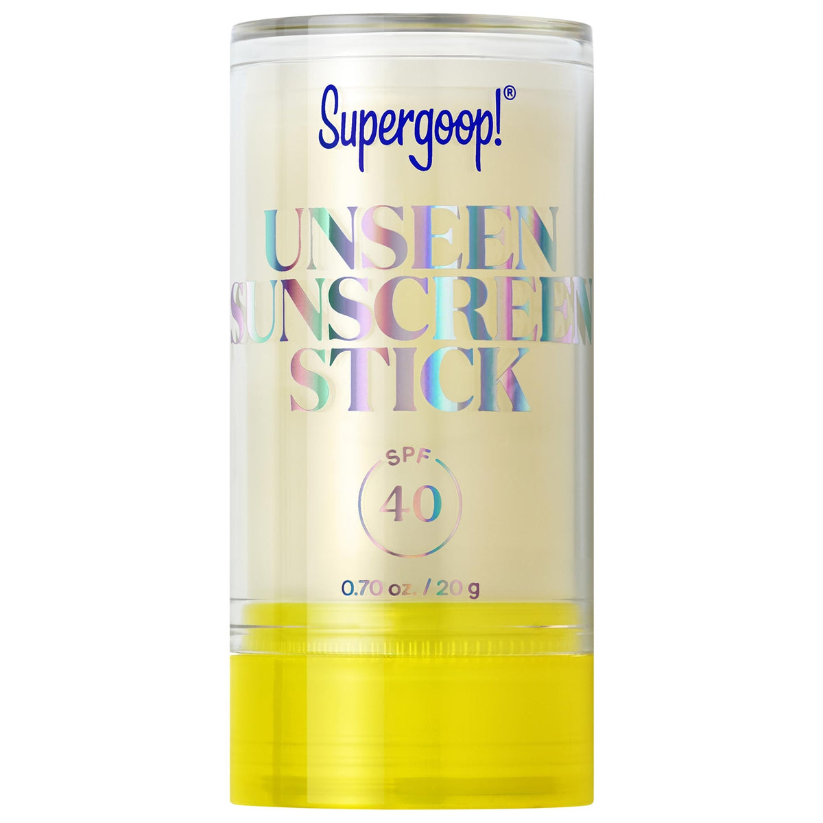 Protector Solar en Barra Invisible Unseen SPF 40 — Supergoop!