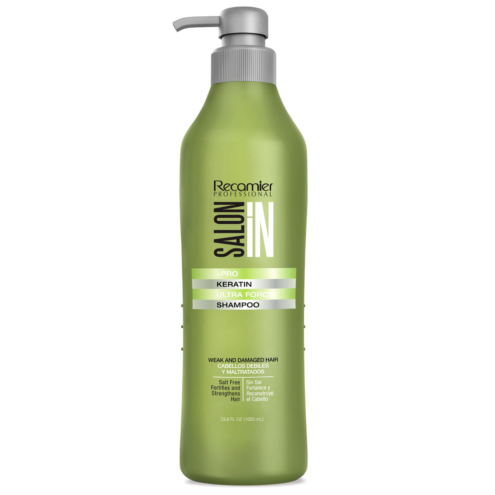 Shampoo Ultra Force Treatment Hidratación y Suavidad 300 Ml Salon In