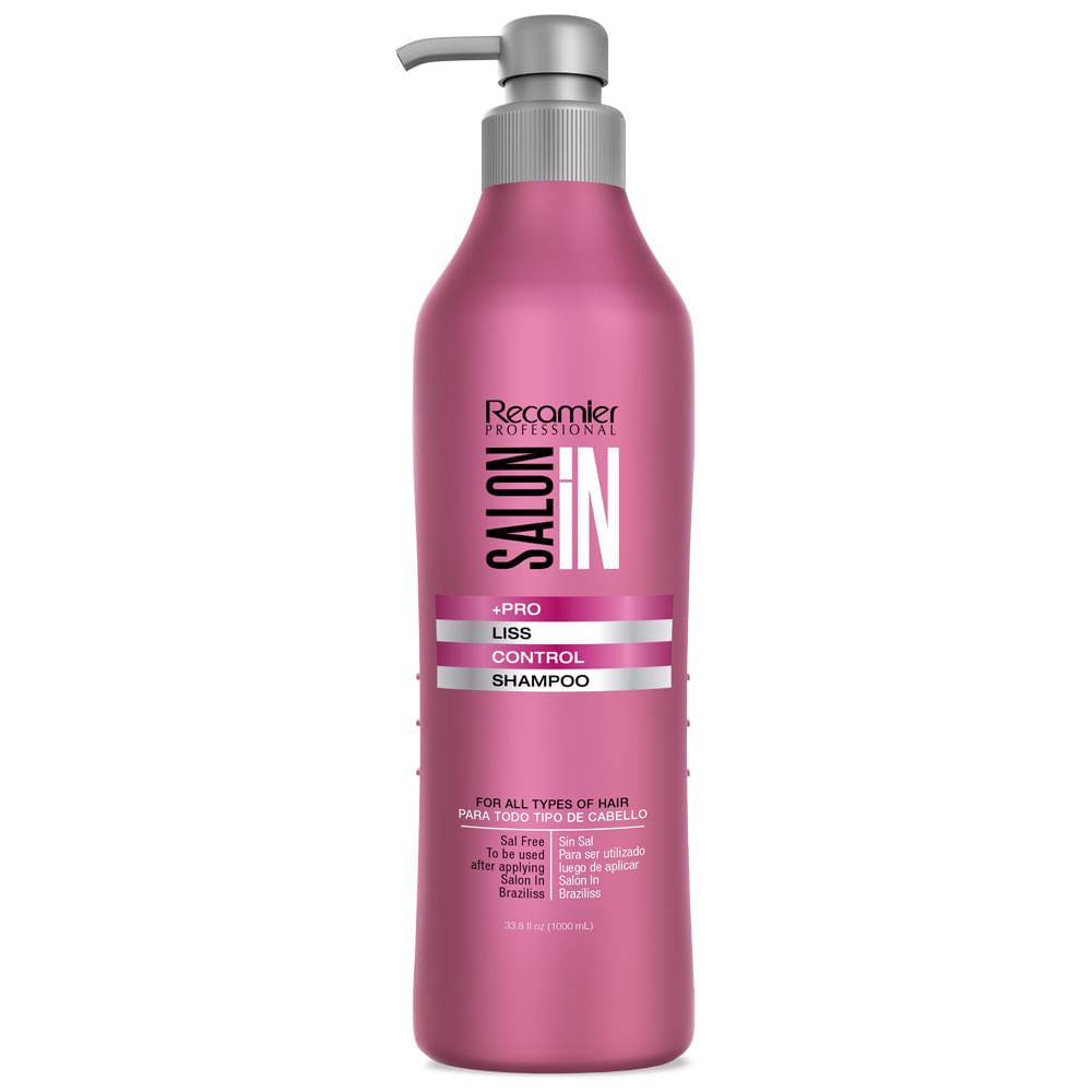 Shampoo Liss Control Disciplina y Control 300 Ml Salon In