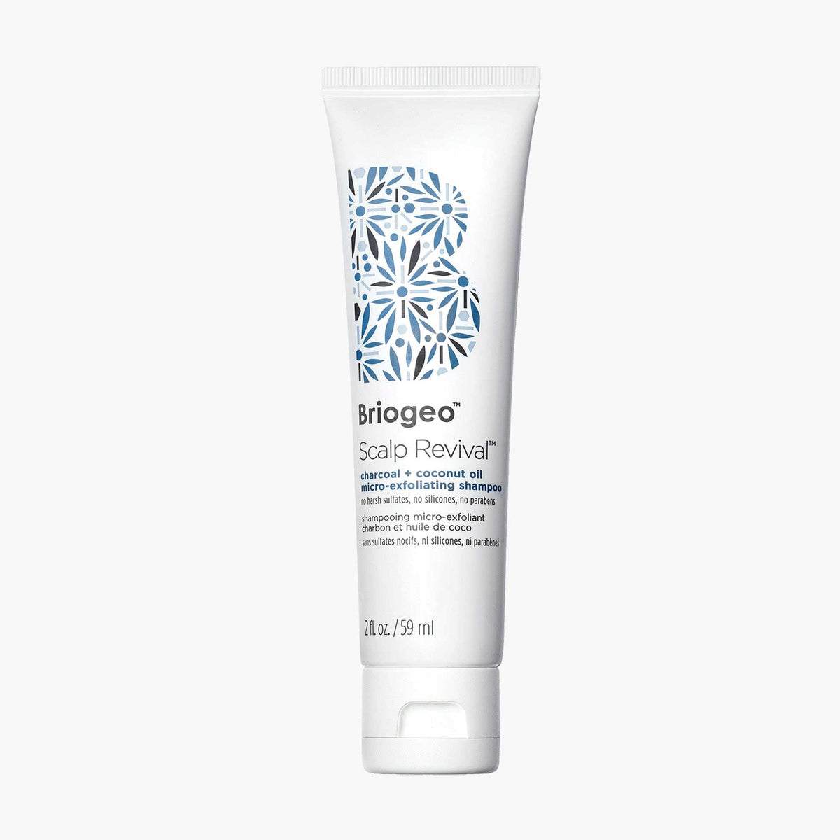 Shampo microexfoliante de carbón y aceite de coco  Briogeo