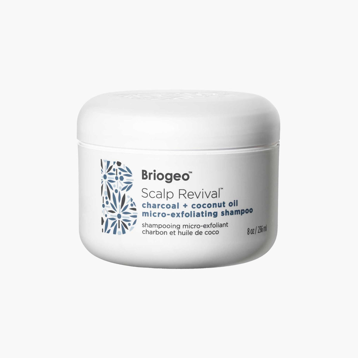 Shampo microexfoliante de carbón y aceite de coco  Briogeo