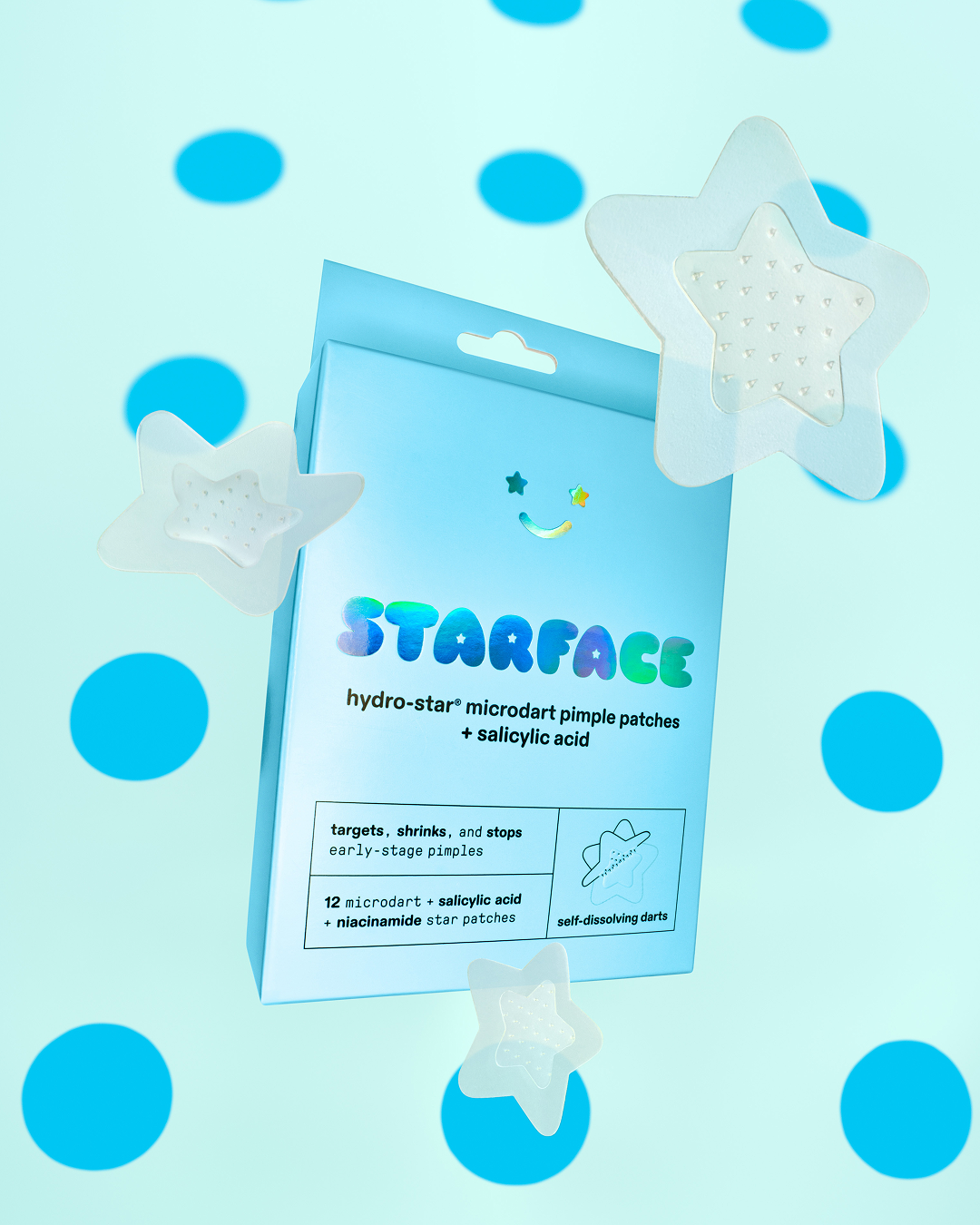 hydro-star® microdarts + salicylic acid — Starface