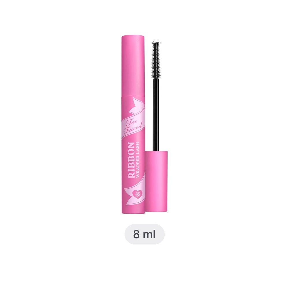 Rímel Ribbon Wrapped Lash de Too Faced, 8 ml, tono Deep Black