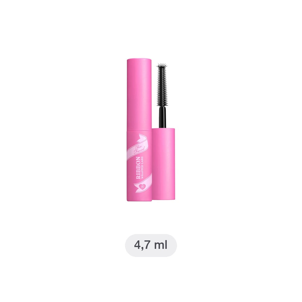 Rímel Ribbon Wrapped Lash de Too Faced, tamaño viaje 4,7 ml