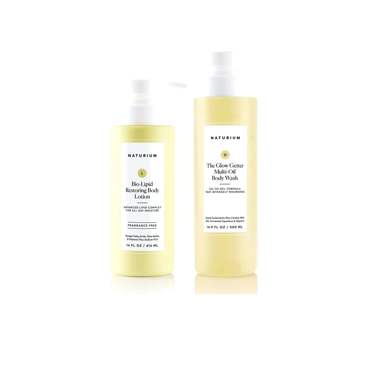 Set Glowing Body: Gel de Ducha y Loción