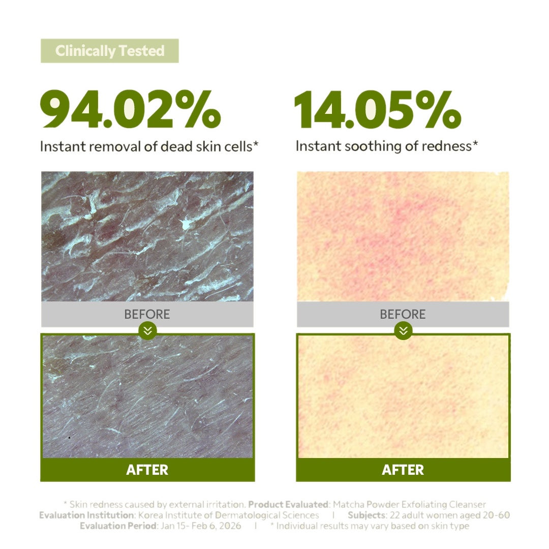 Matcha Powder Exfoliating Cleanser