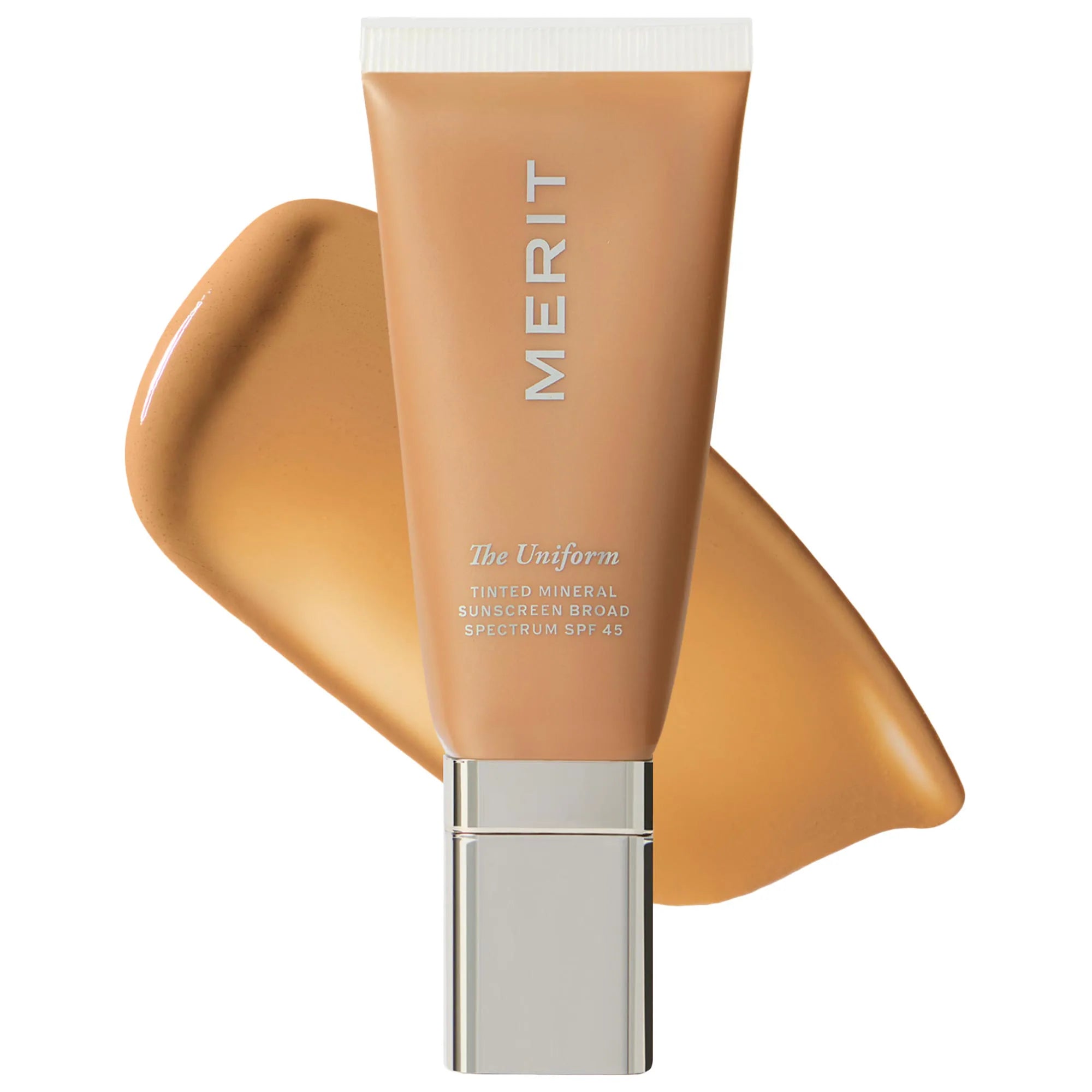 Protector solar mineral con color The Uniform™ de amplio espectro SPF 45 — MERIT
