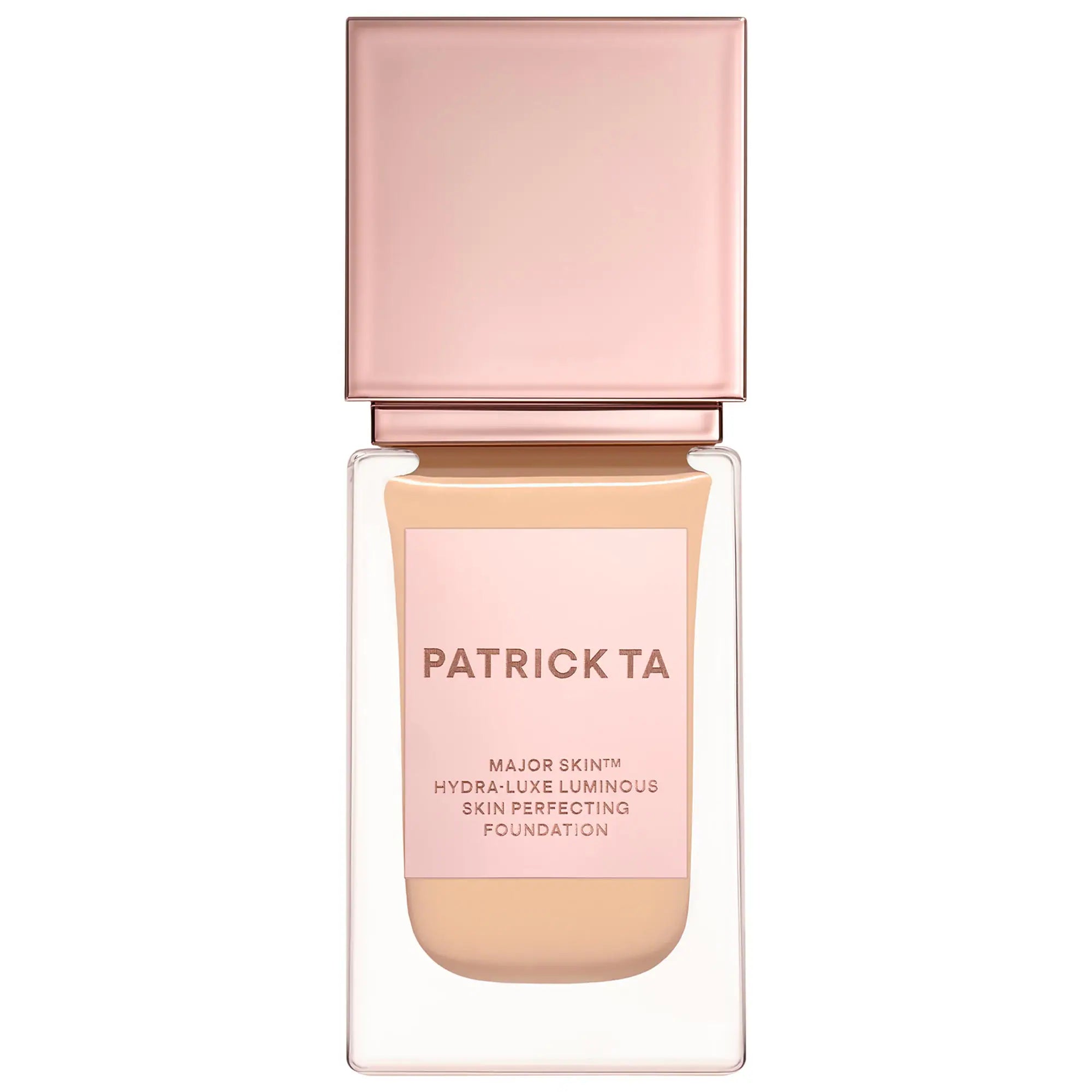 Major Skin Hydra-Luxe Luminous Skin Perfecting Foundation para un brillo natural — PATRICK TA