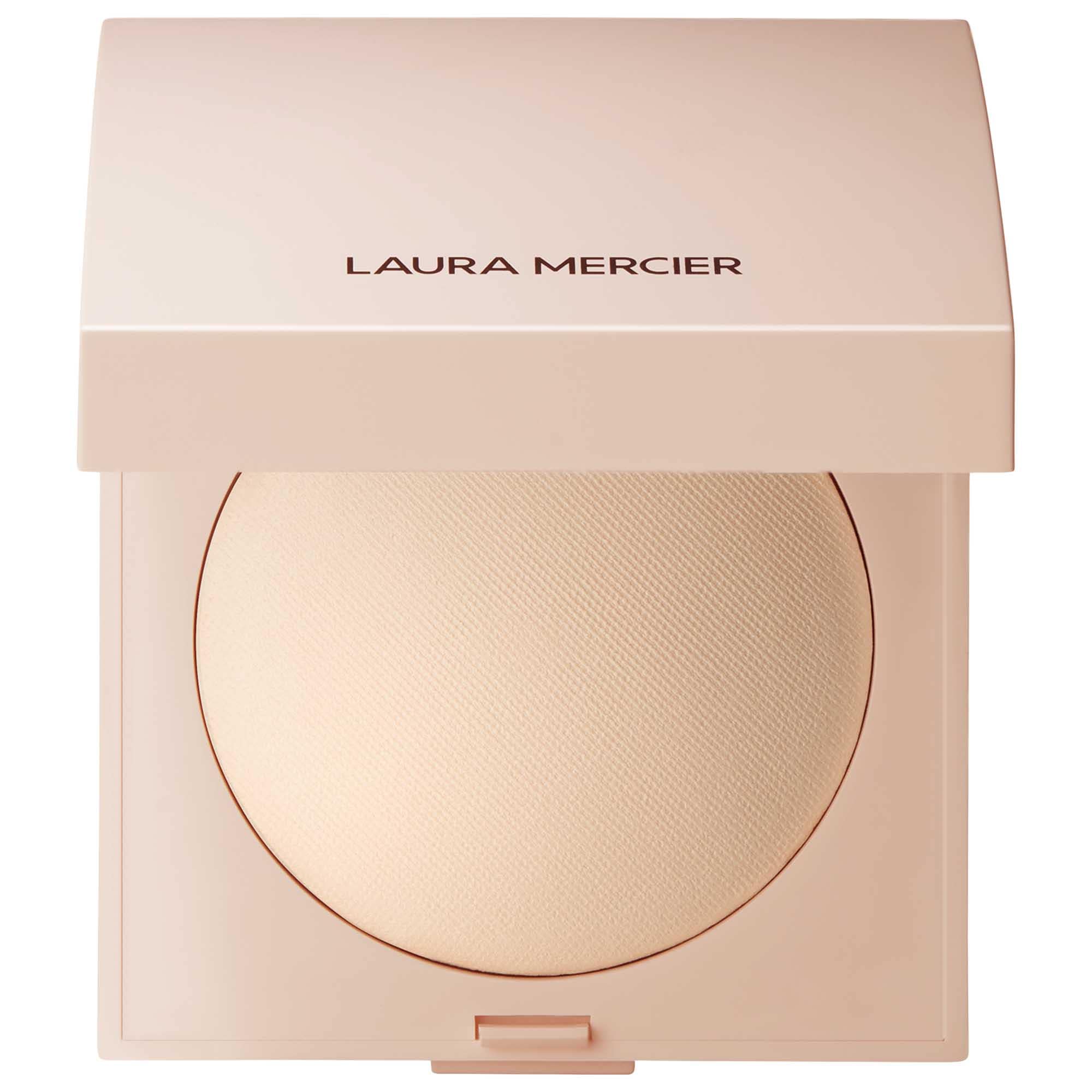 Polvo compacto sin talco perfeccionador luminoso impecable real — Laura Mercier