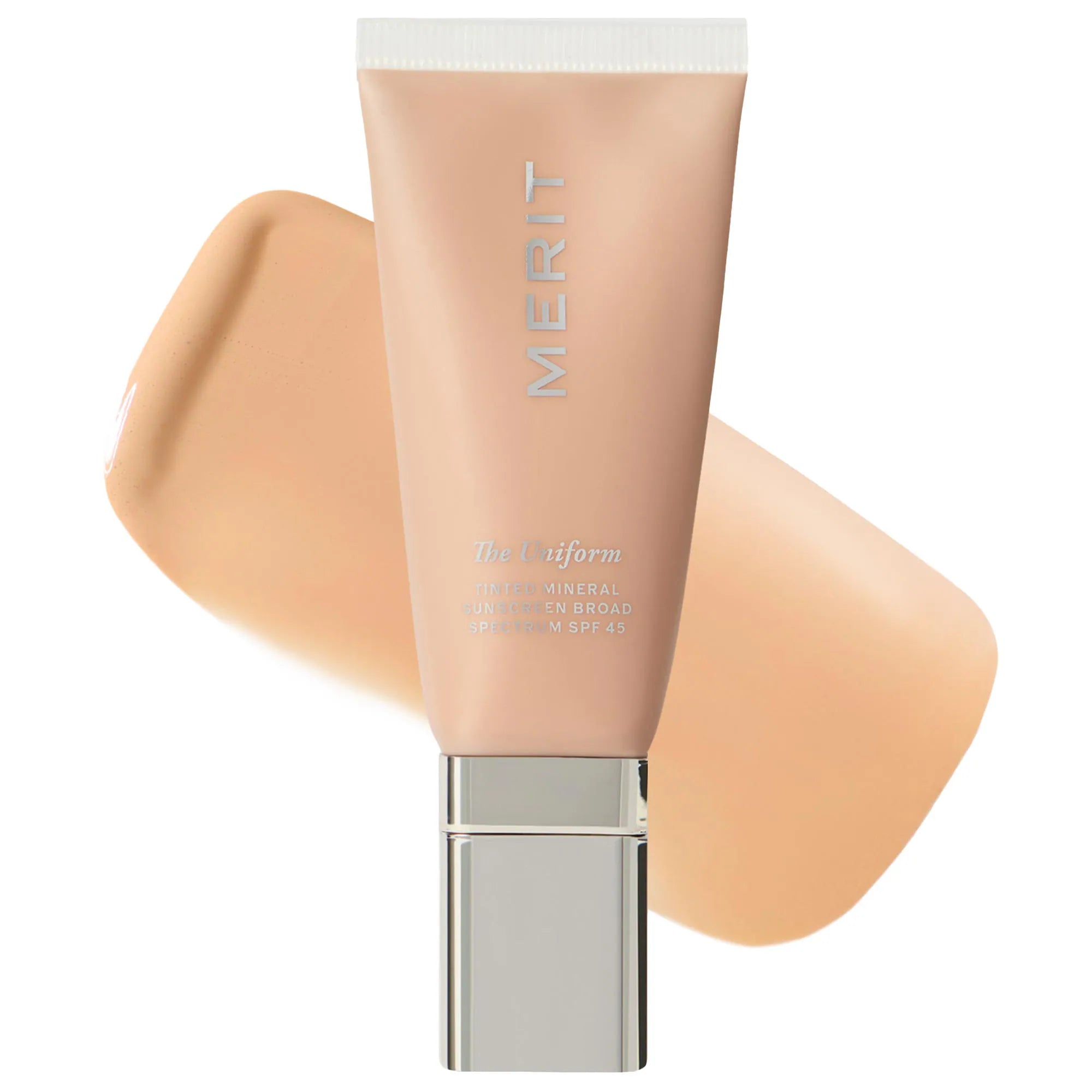 Protector solar mineral con color The Uniform™ de amplio espectro SPF 45 — MERIT