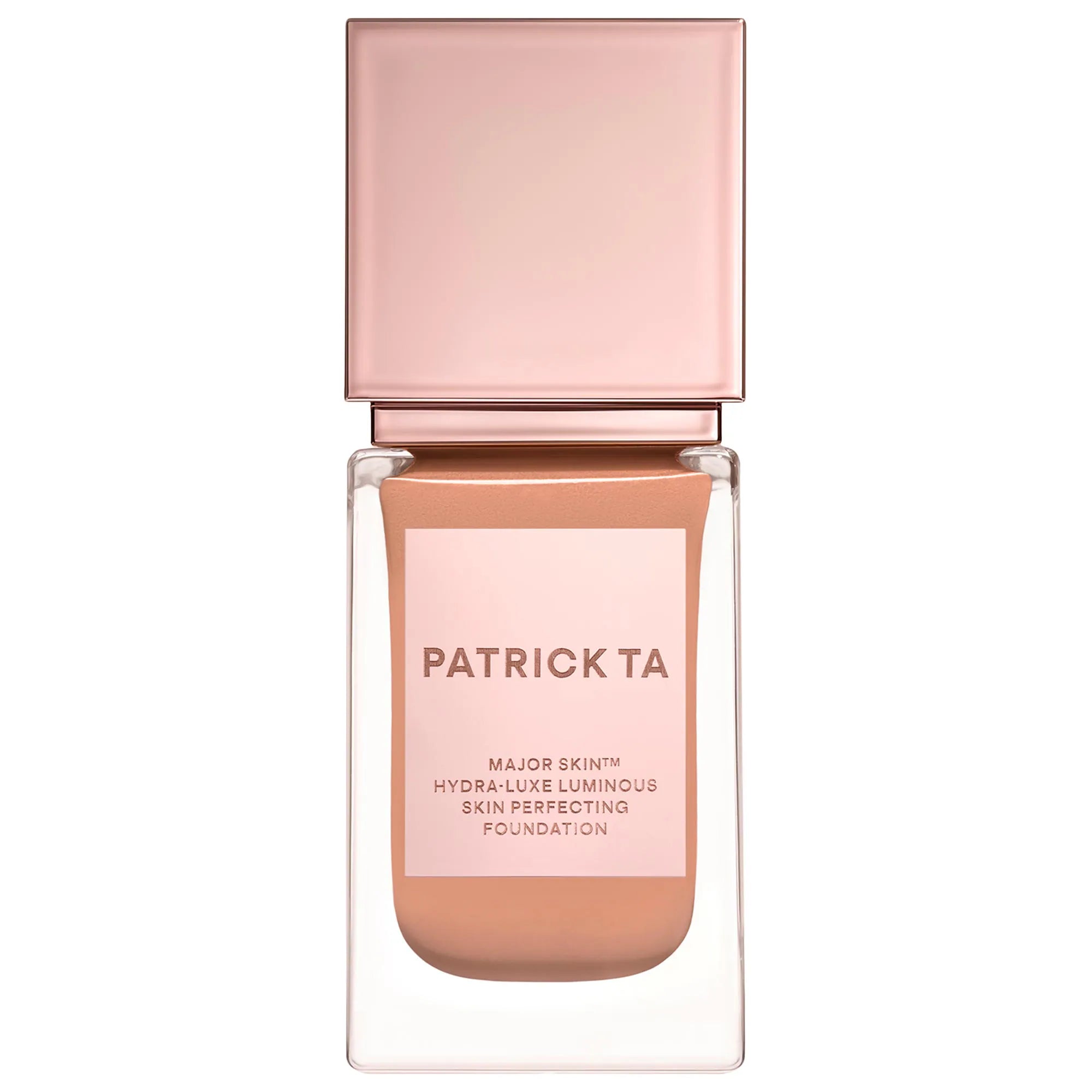Major Skin Hydra-Luxe Luminous Skin Perfecting Foundation para un brillo natural — PATRICK TA