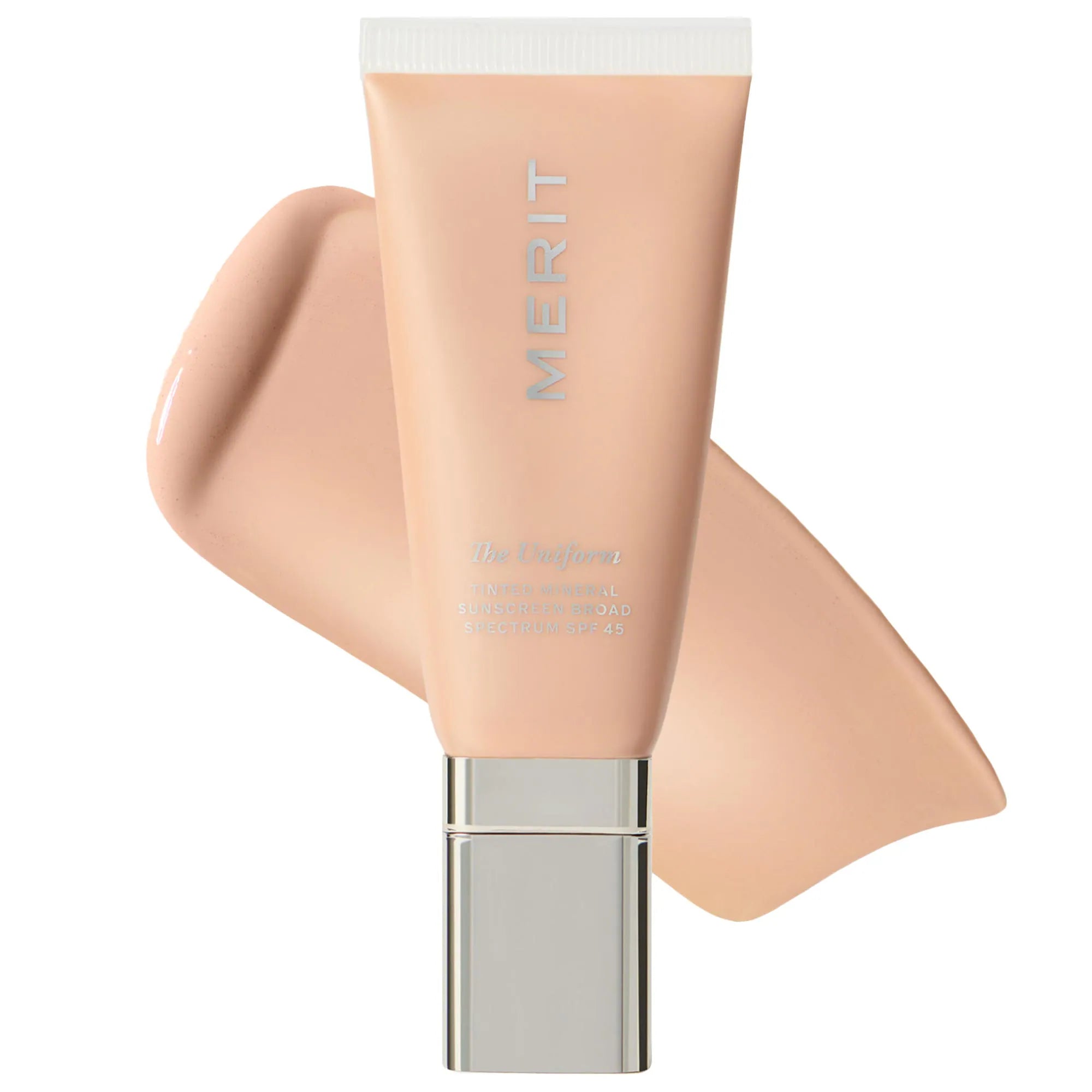 Protector solar mineral con color The Uniform™ de amplio espectro SPF 45 — MERIT
