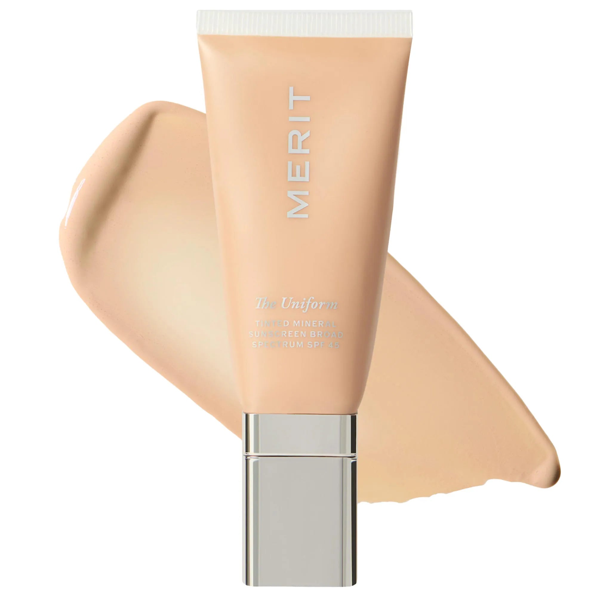 Protector solar mineral con color The Uniform™ de amplio espectro SPF 45 — MERIT