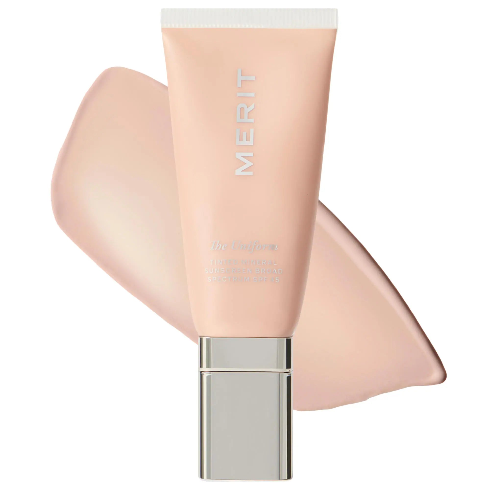 Protector solar mineral con color The Uniform™ de amplio espectro SPF 45 — MERIT