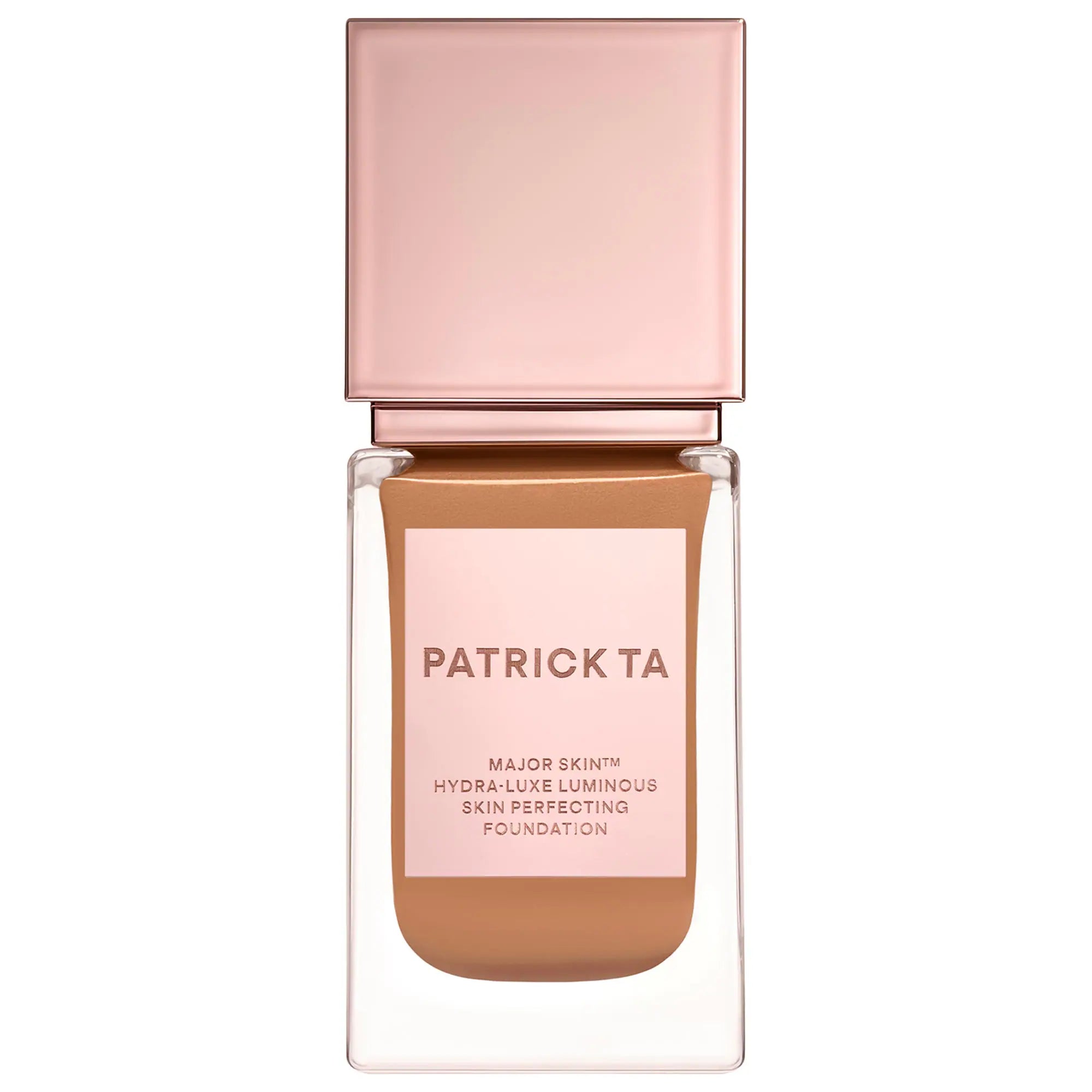 Major Skin Hydra-Luxe Luminous Skin Perfecting Foundation para un brillo natural — PATRICK TA