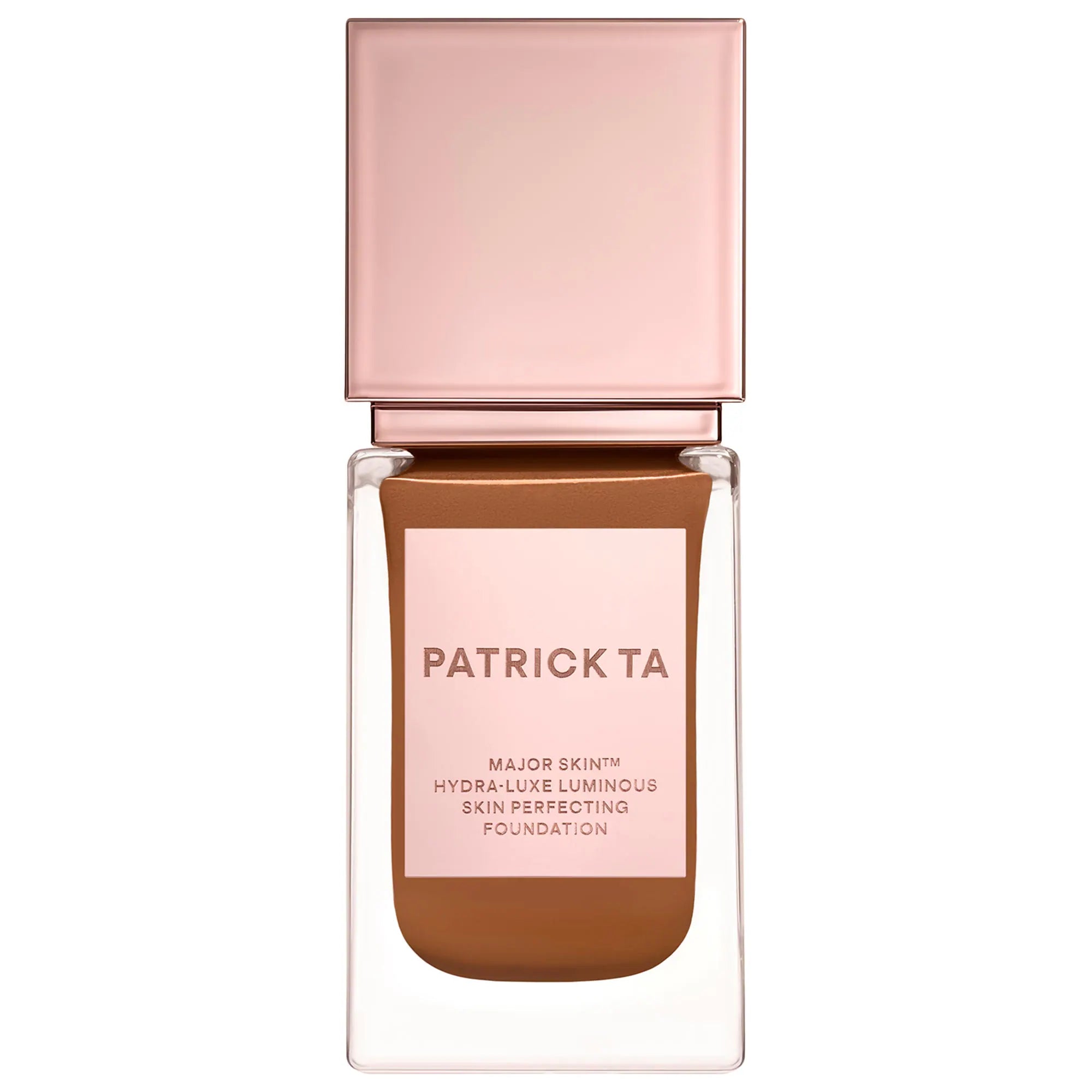 Major Skin Hydra-Luxe Luminous Skin Perfecting Foundation para un brillo natural — PATRICK TA