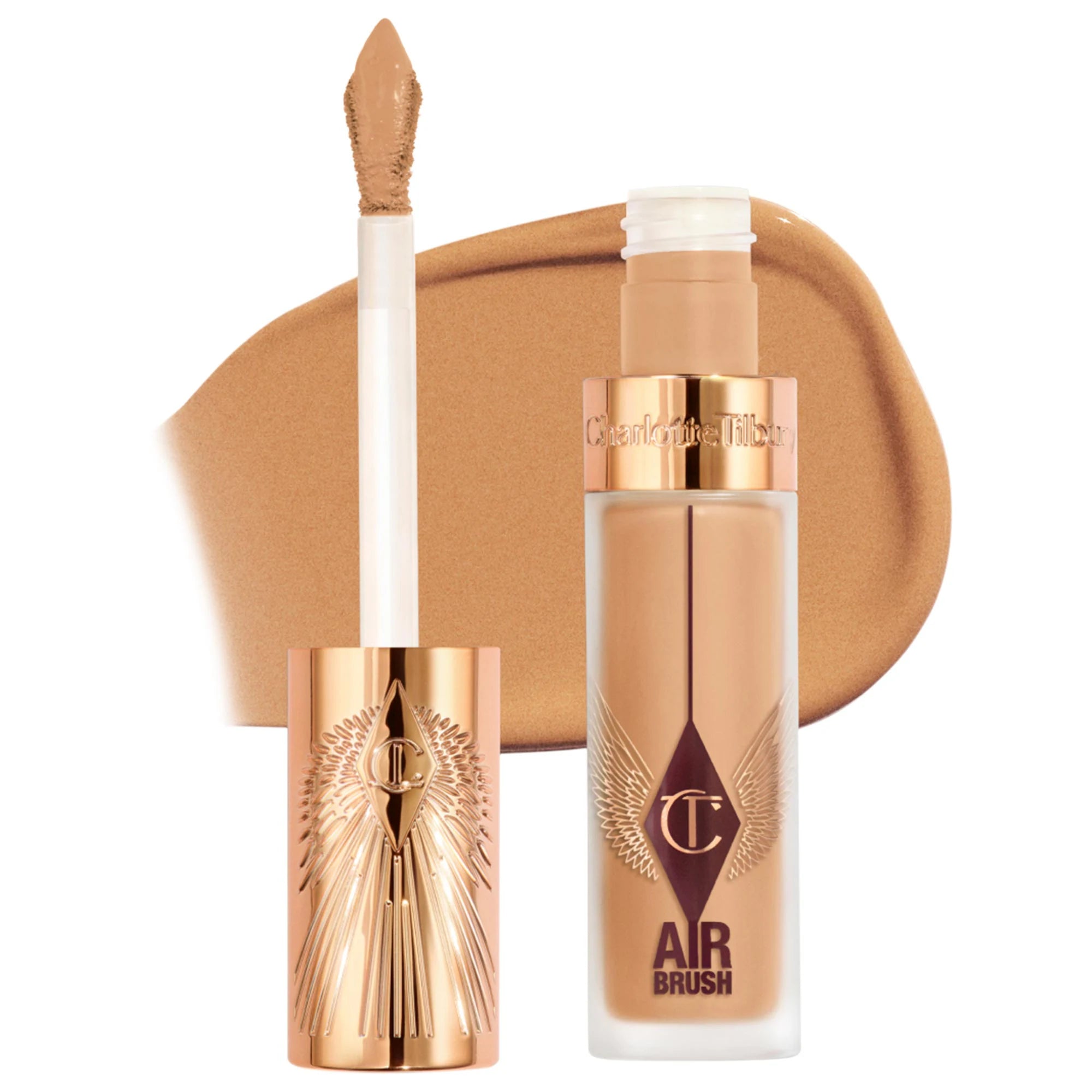 Corrector difuminado de larga duración, impecable, a prueba de arrugas y con aerógrafo, con ácido hialurónico — Charlotte Tilbury