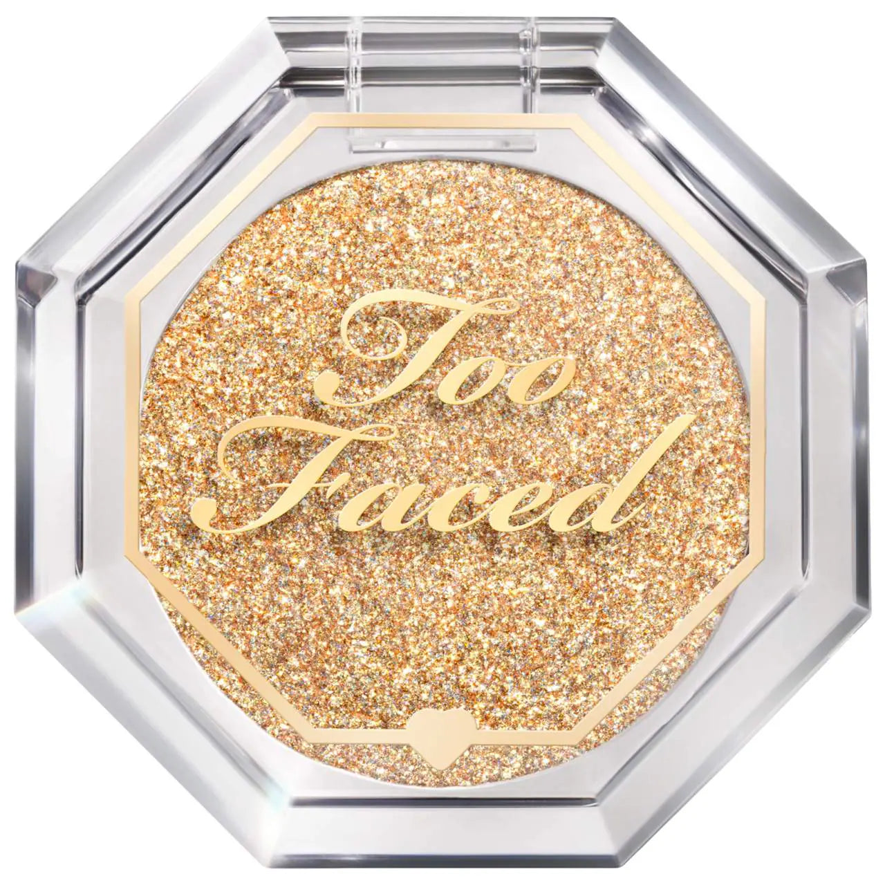 Disco Crush Brillo Alto Brillo Brillo para Ojos + Rostro — Too Faced