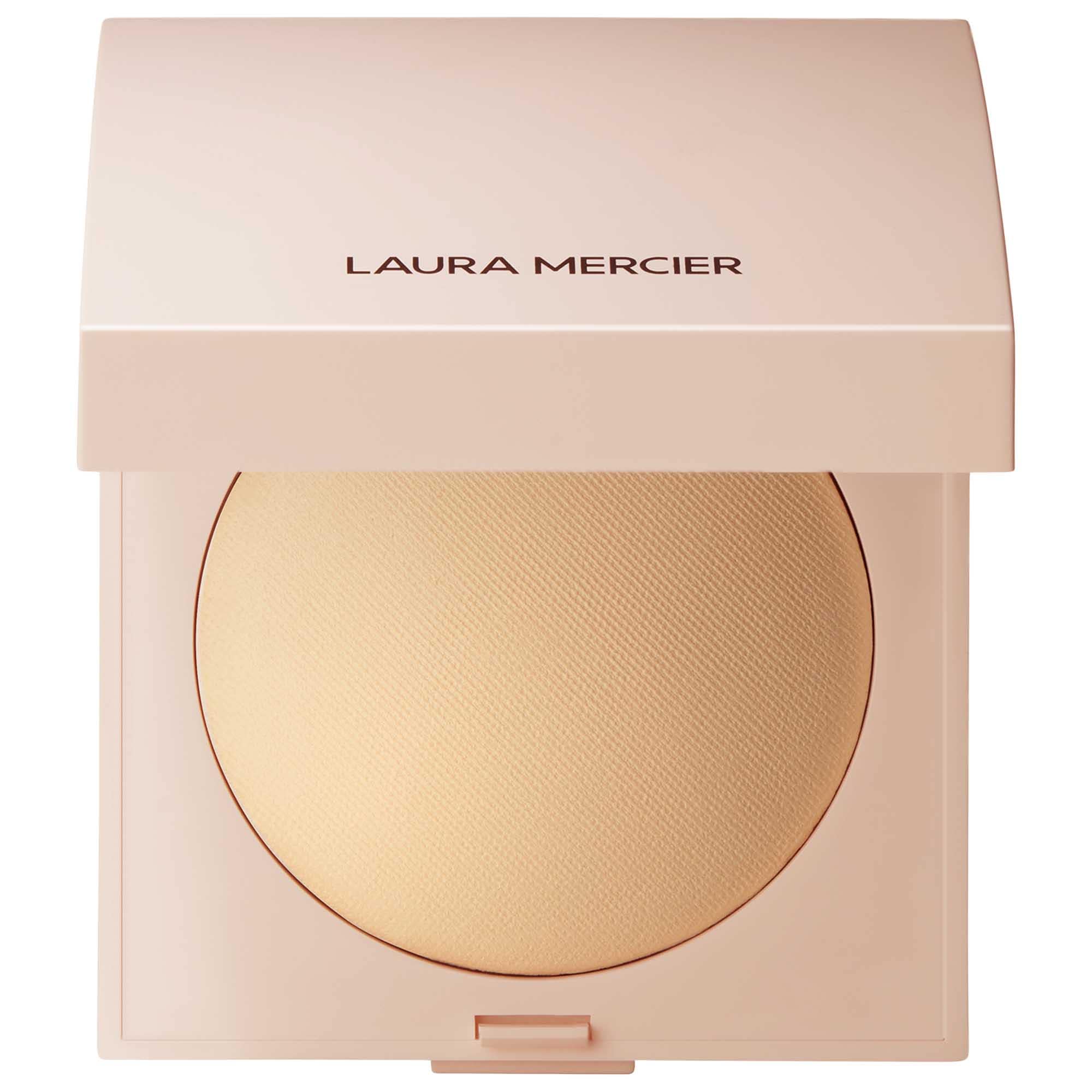 Polvo compacto sin talco perfeccionador luminoso impecable real — Laura Mercier