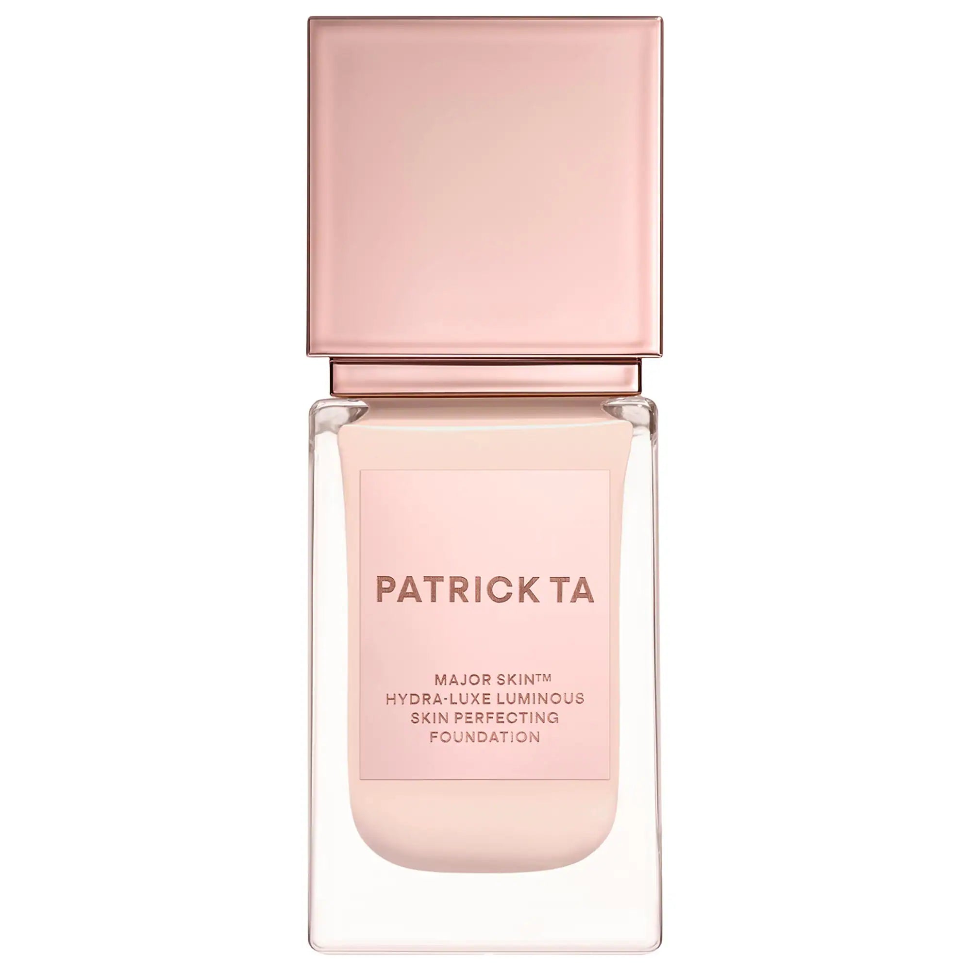 Major Skin Hydra-Luxe Luminous Skin Perfecting Foundation para un brillo natural — PATRICK TA