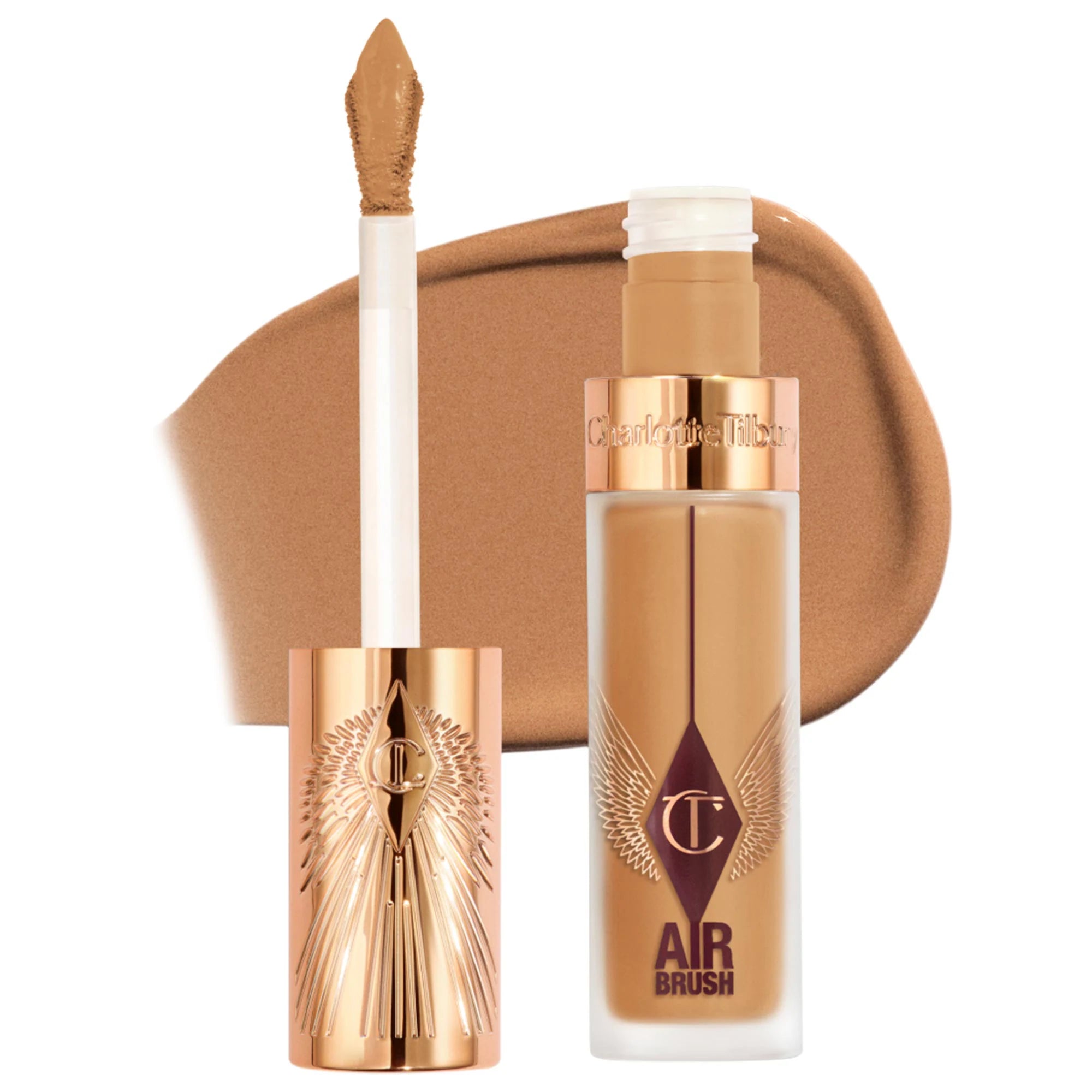 Corrector difuminado de larga duración, impecable, a prueba de arrugas y con aerógrafo, con ácido hialurónico — Charlotte Tilbury