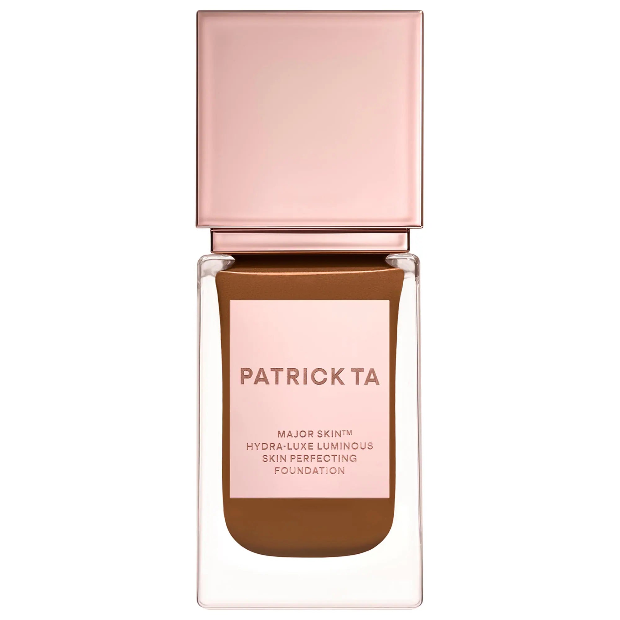 Major Skin Hydra-Luxe Luminous Skin Perfecting Foundation para un brillo natural — PATRICK TA