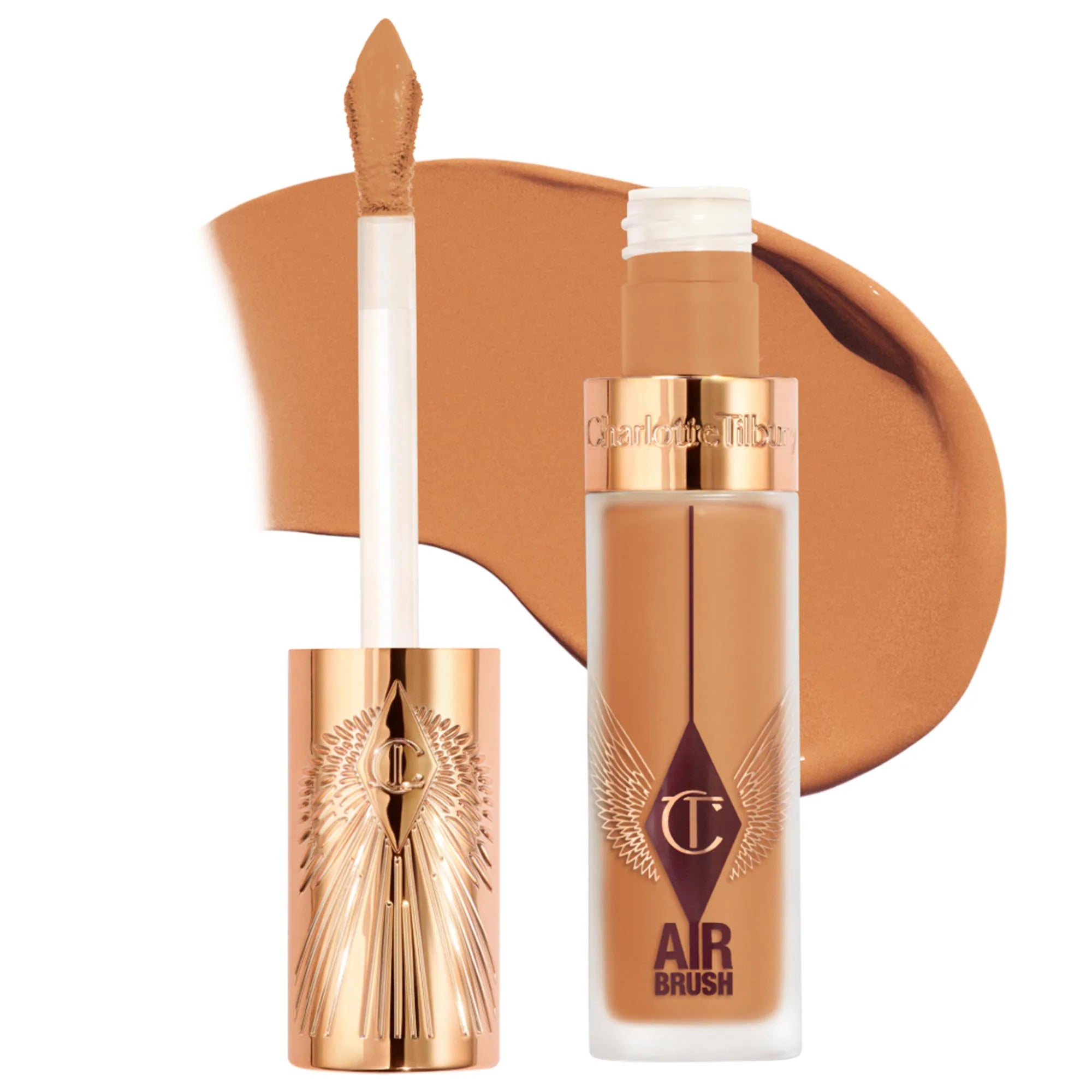 Corrector difuminado de larga duración, impecable, a prueba de arrugas y con aerógrafo, con ácido hialurónico — Charlotte Tilbury